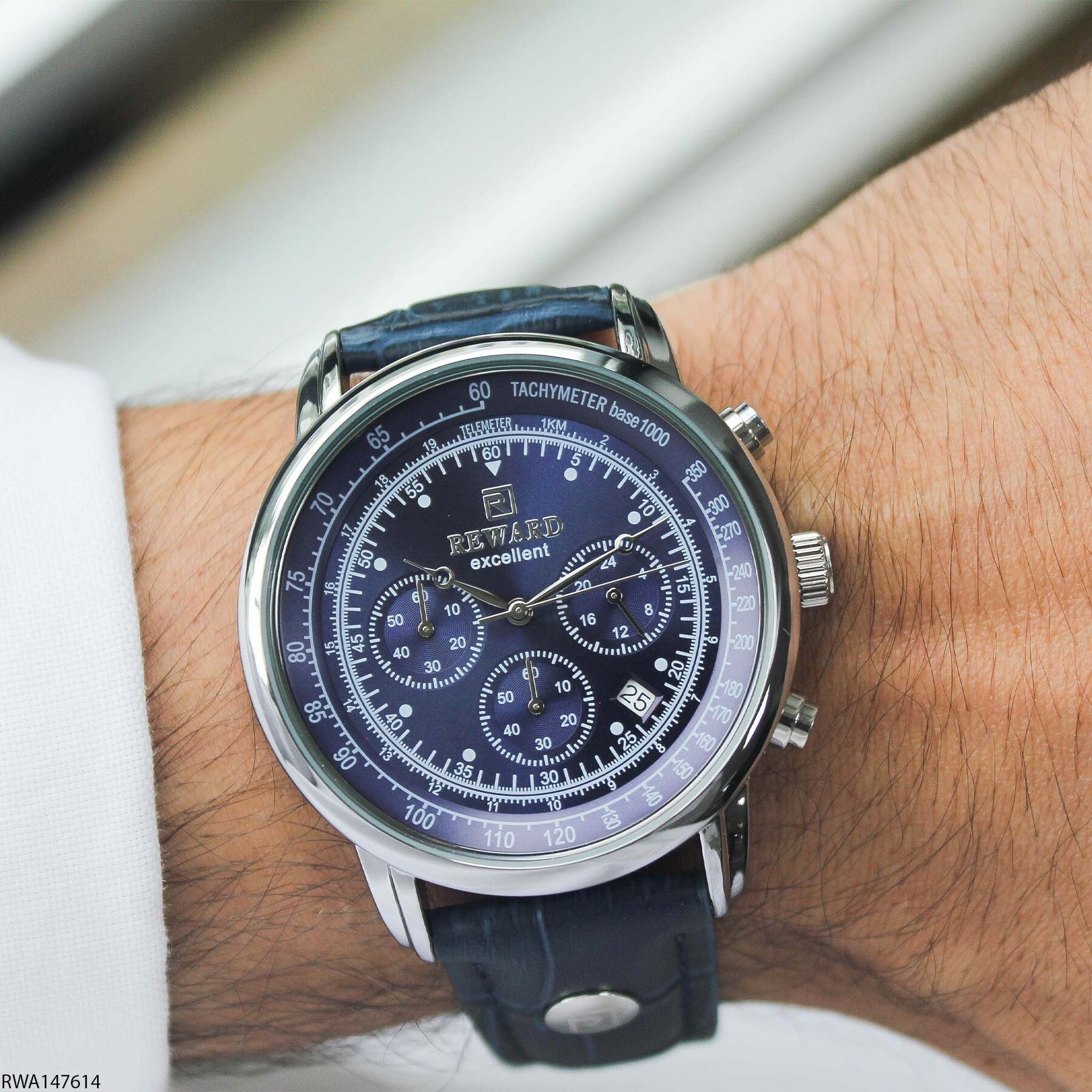 Reward RWA147614 Leather Strap Men Watch