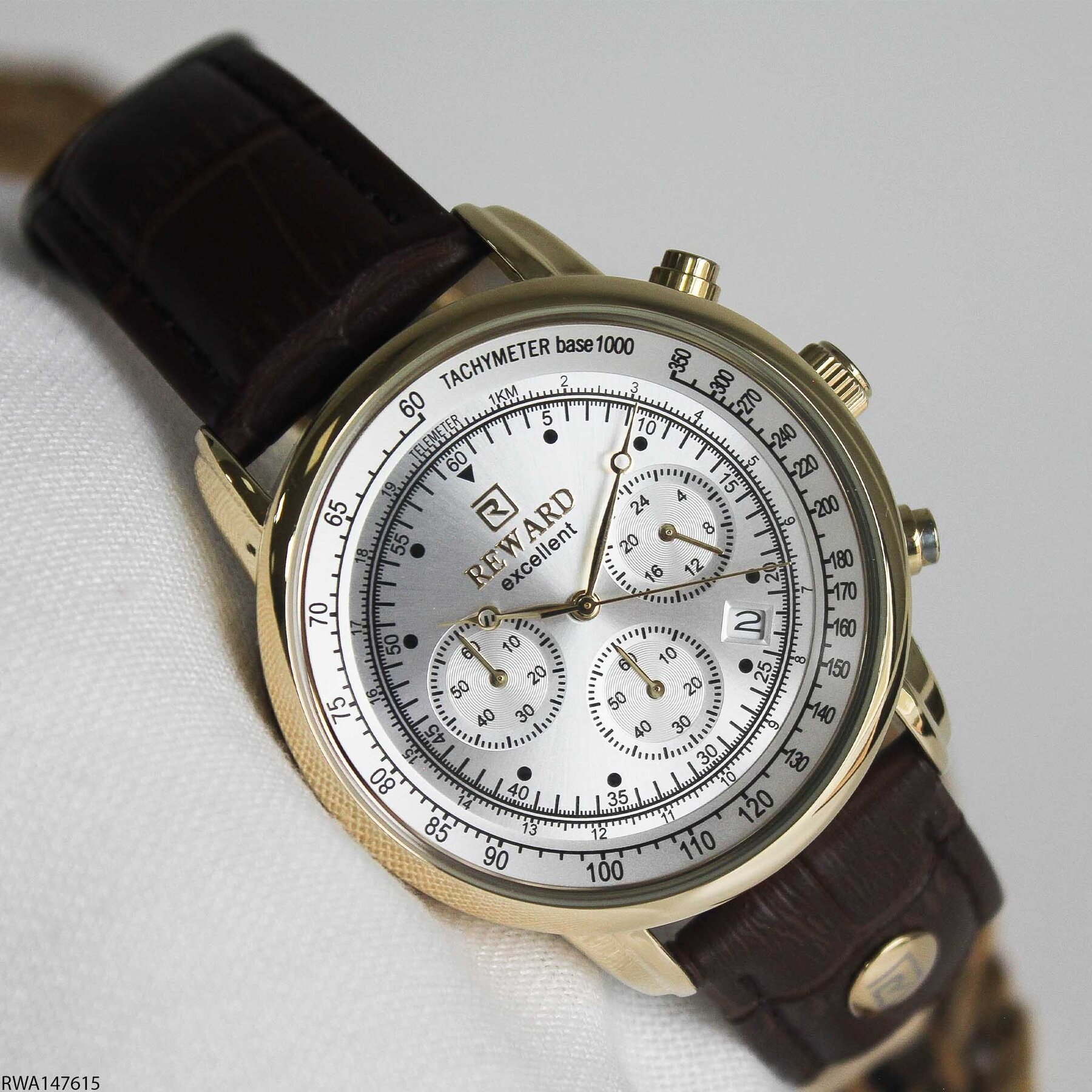 Reward RWA147615 Leather Strap Men Watch