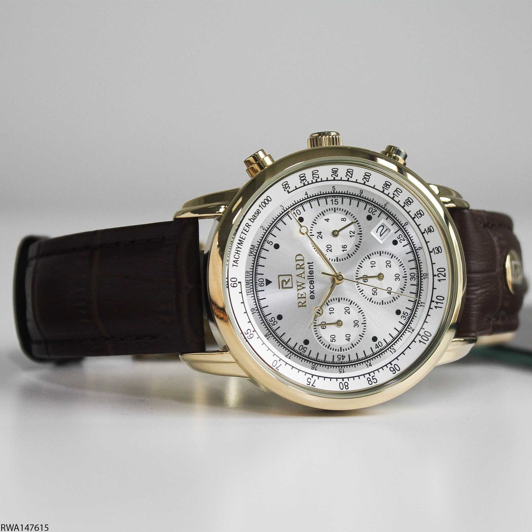 Reward RWA147615 Leather Strap Men Watch