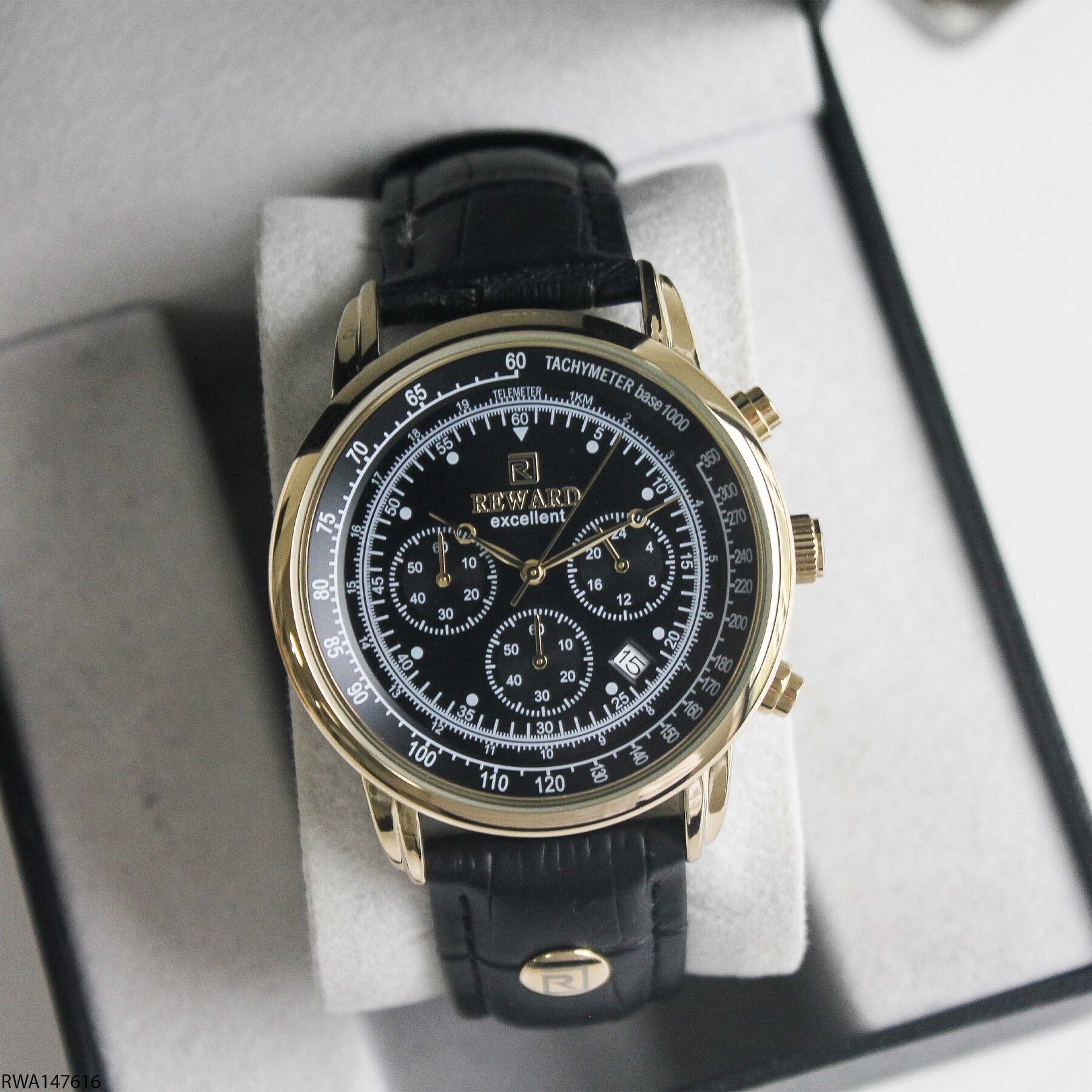 Reward RWA147616 Leather Strap Men Watch