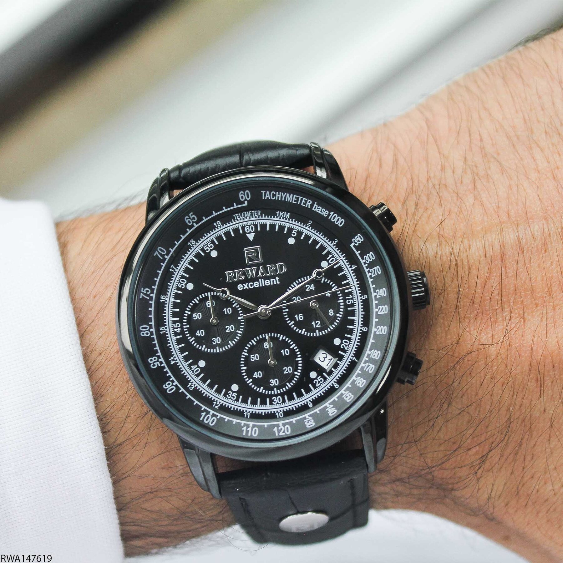 Reward RWA147619 Leather Strap Men Watch