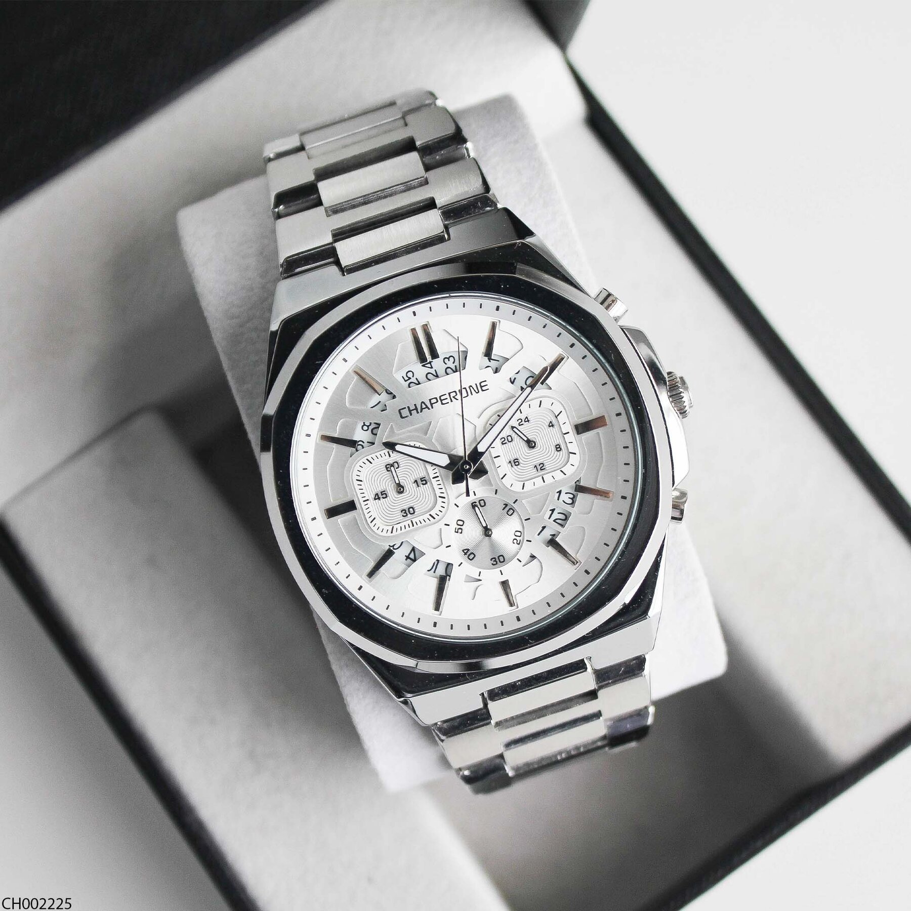 Chaperone CH002379 Steel Strap Men Watch