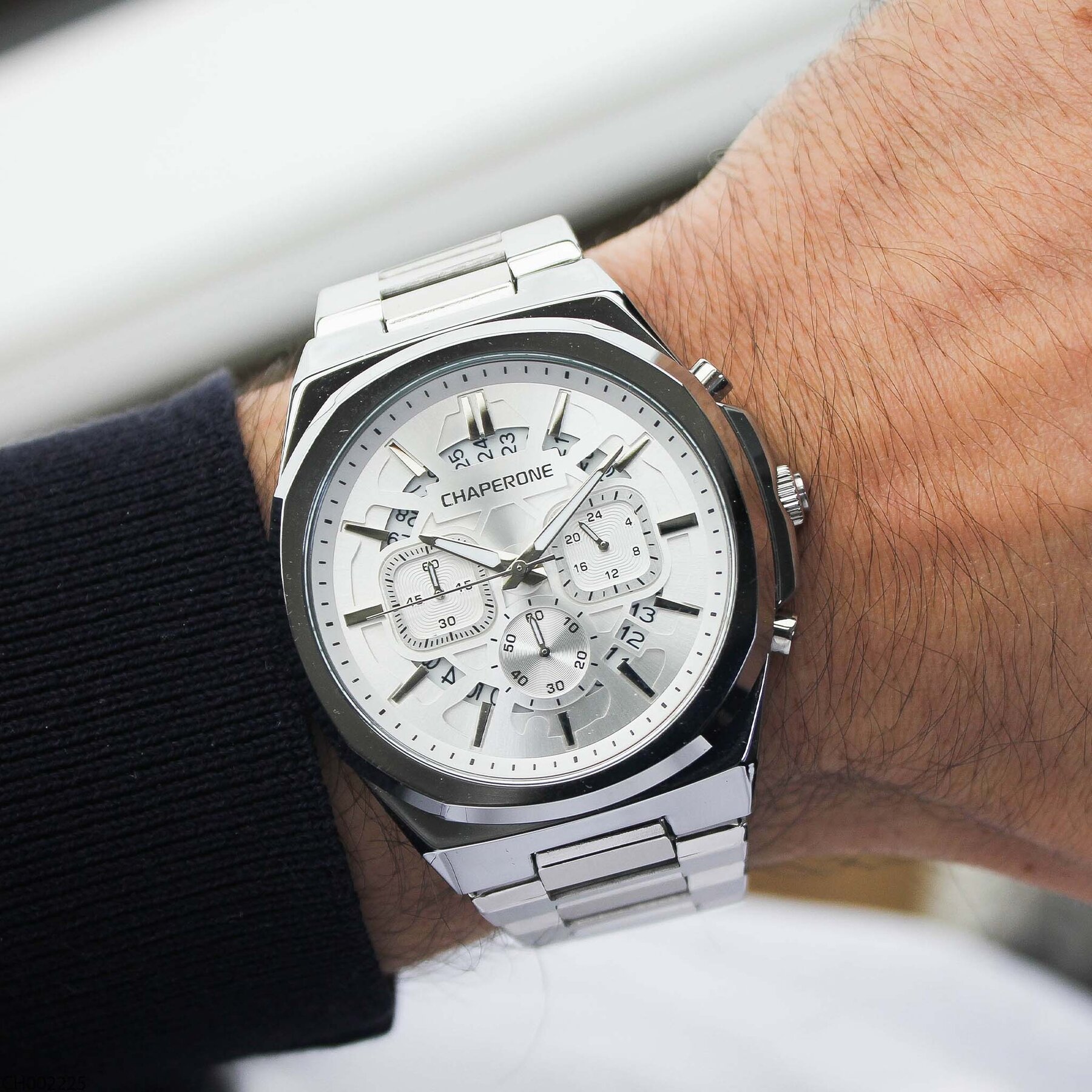 Chaperone CH002379 Steel Strap Men Watch