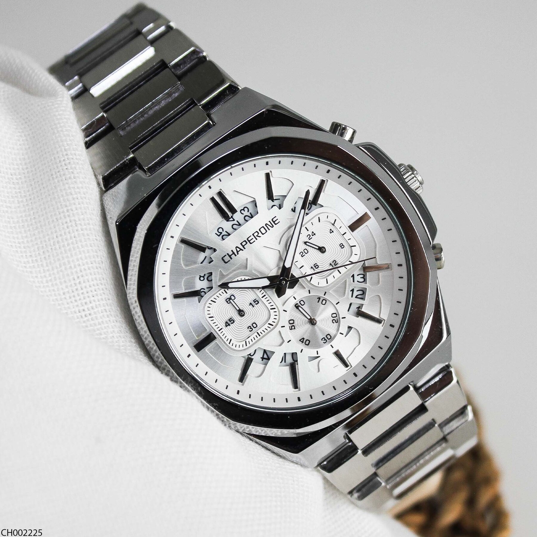 Chaperone CH002379 Steel Strap Men Watch