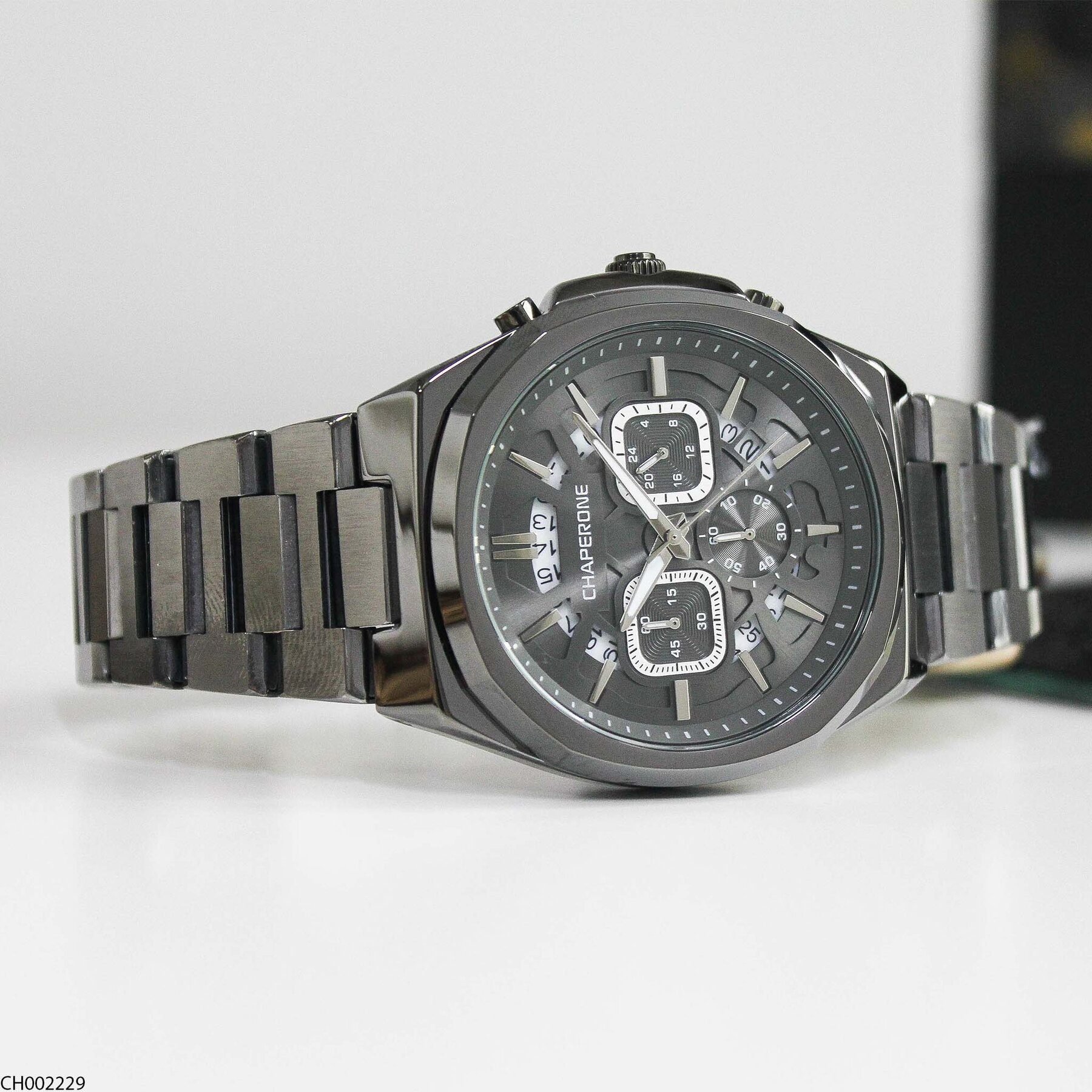 Chaperone CH002379 Steel Strap Men Watch
