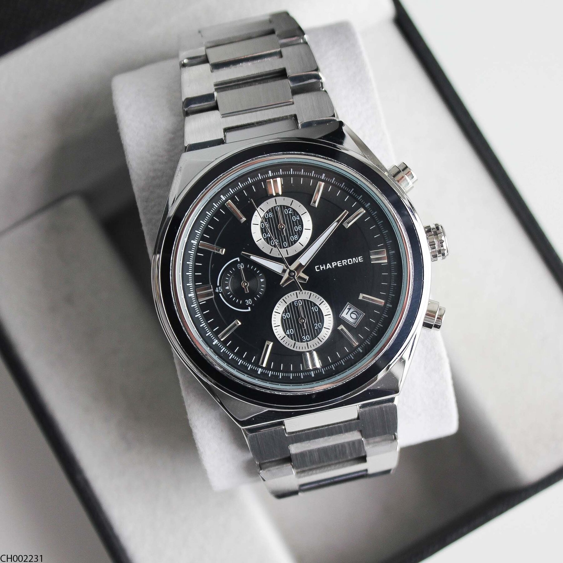 Chaperone CH002379 Steel Strap Men Watch