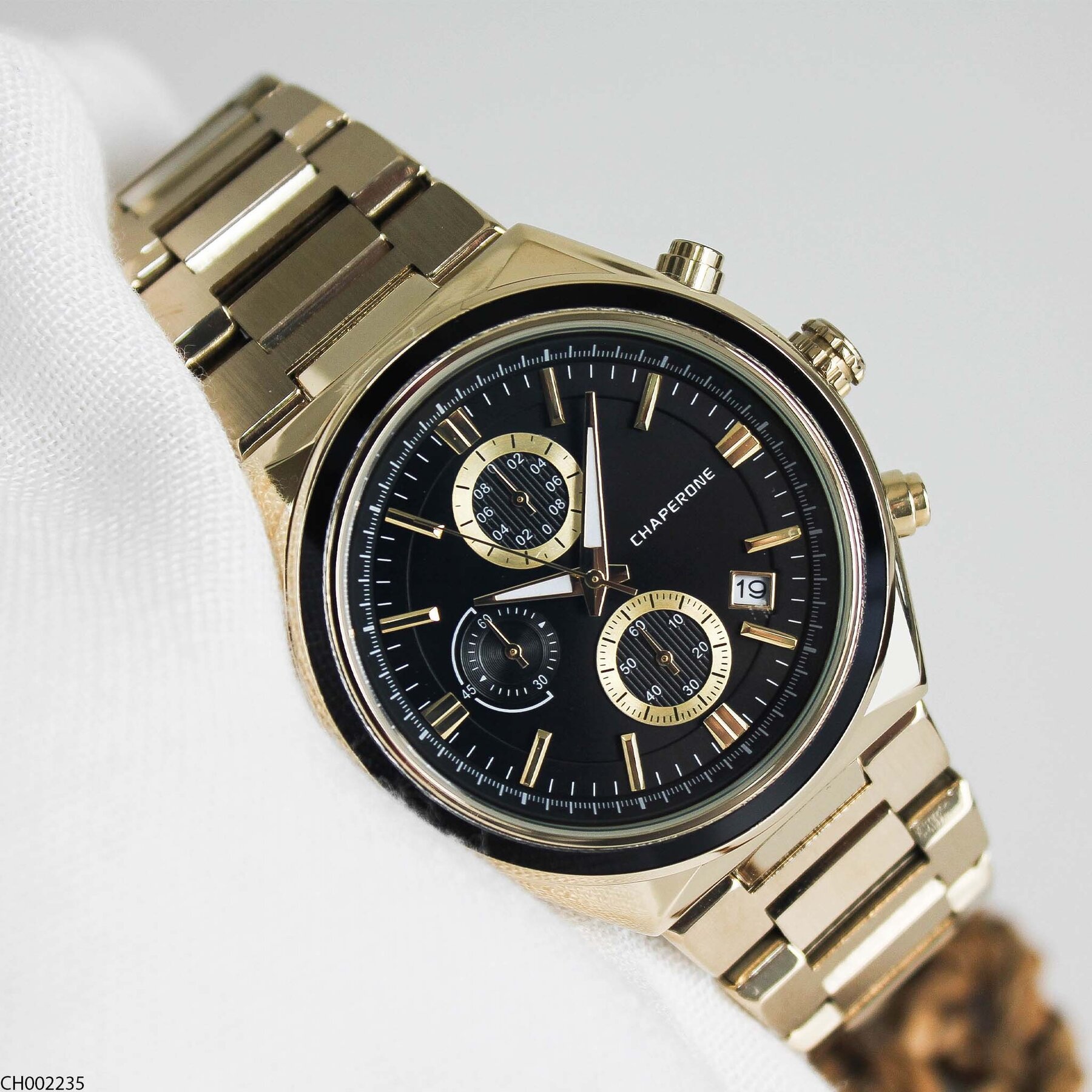 Chaperone CH002379 Steel Strap Men Watch