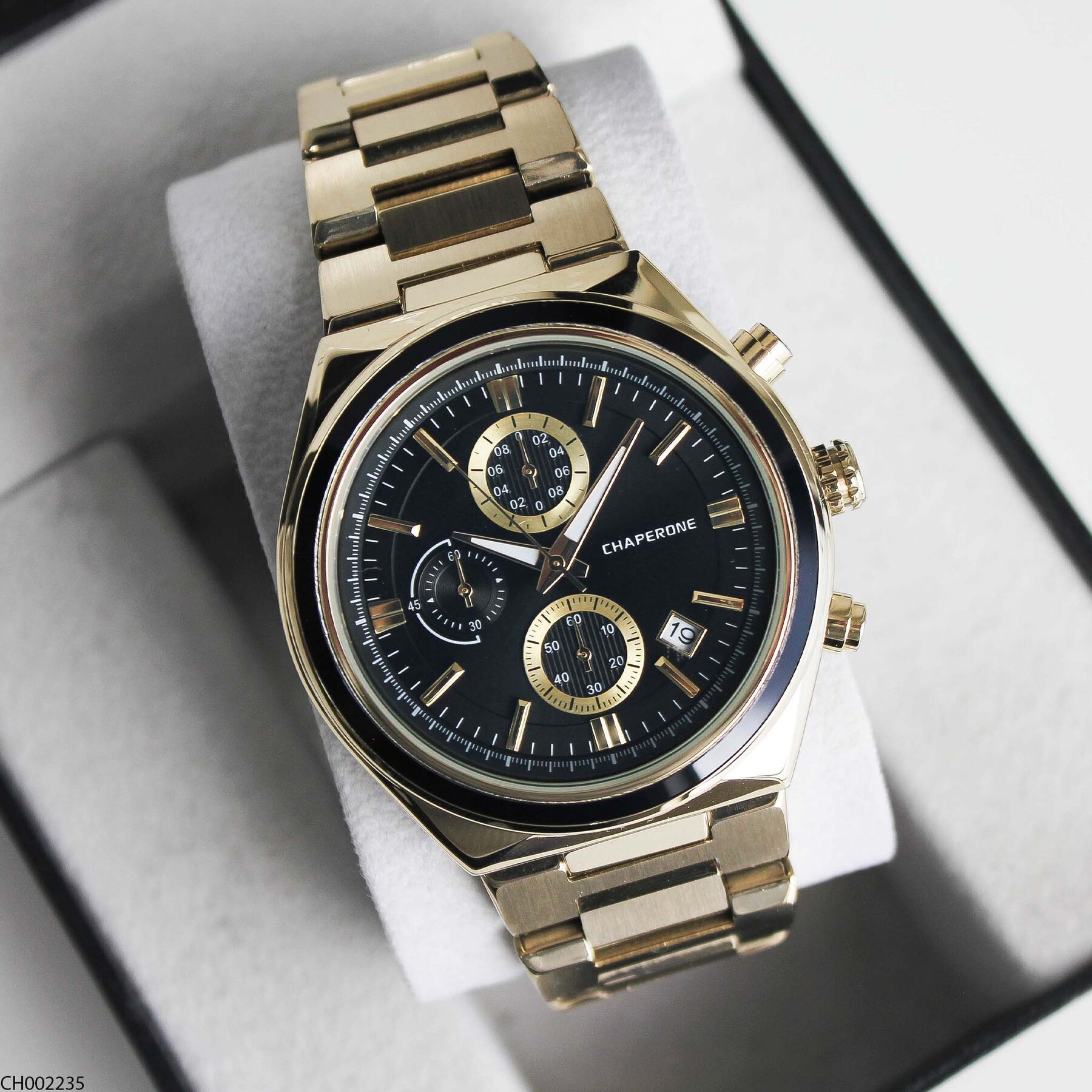 Chaperone CH002379 Steel Strap Men Watch