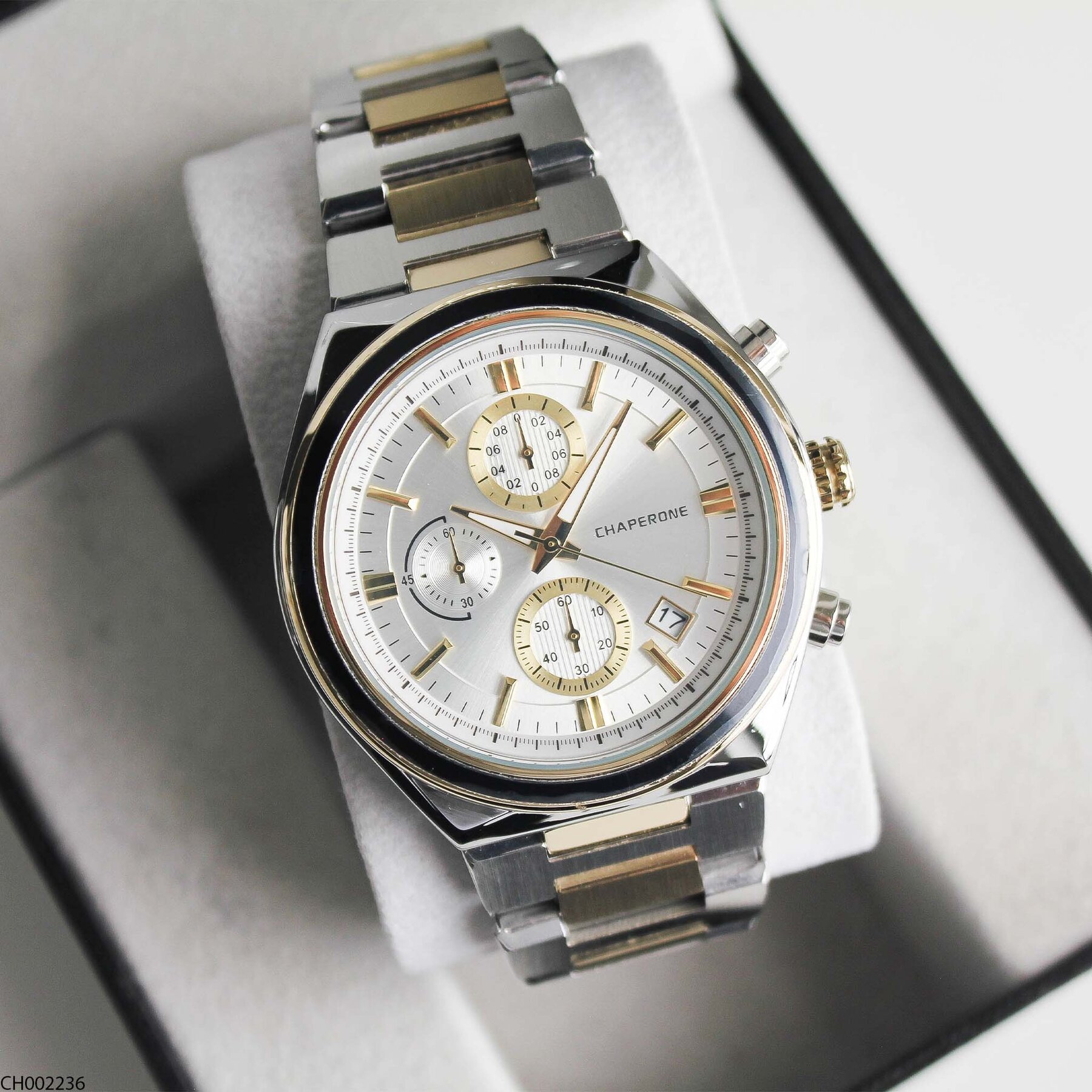 Chaperone CH002379 Steel Strap Men Watch