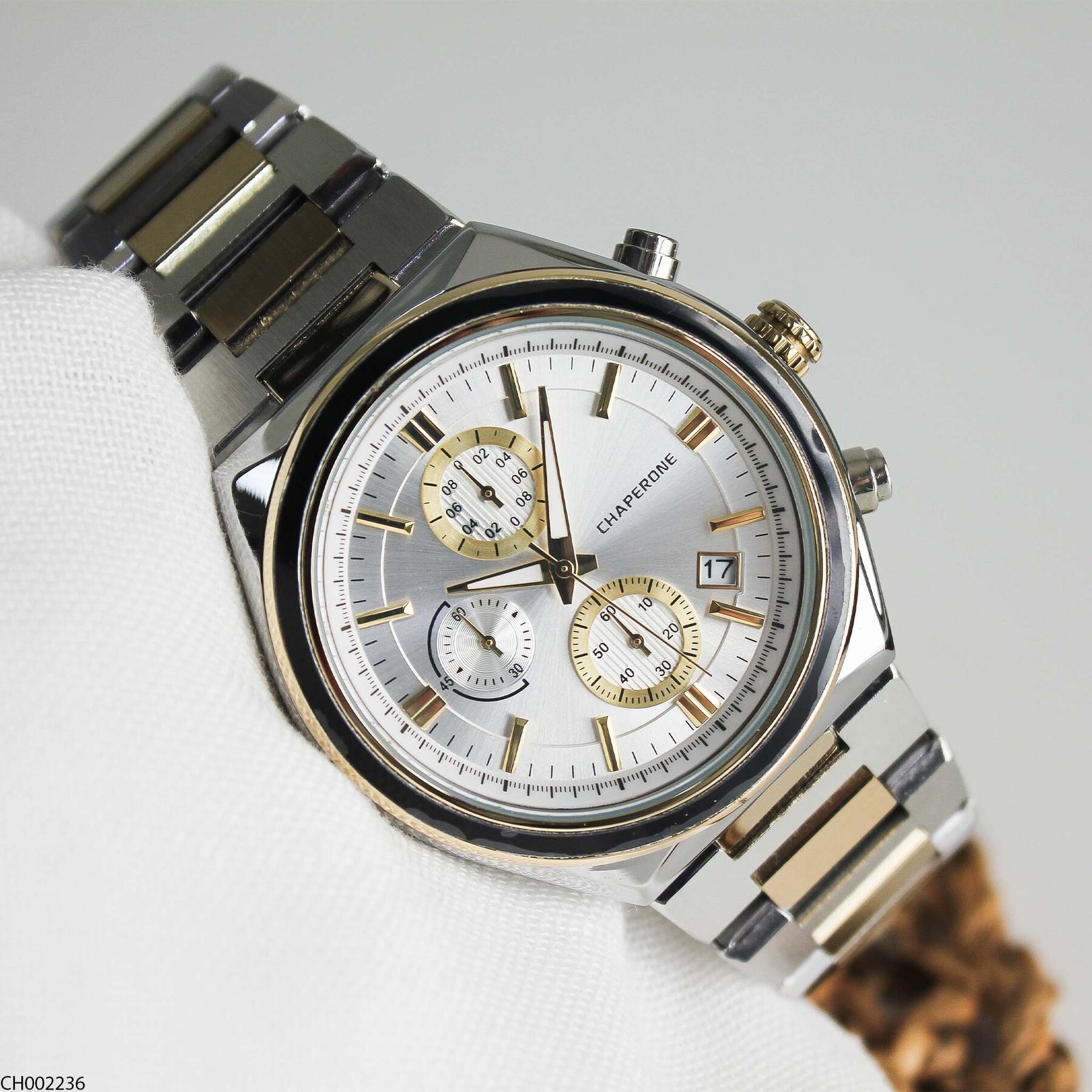 Chaperone CH002379 Steel Strap Men Watch