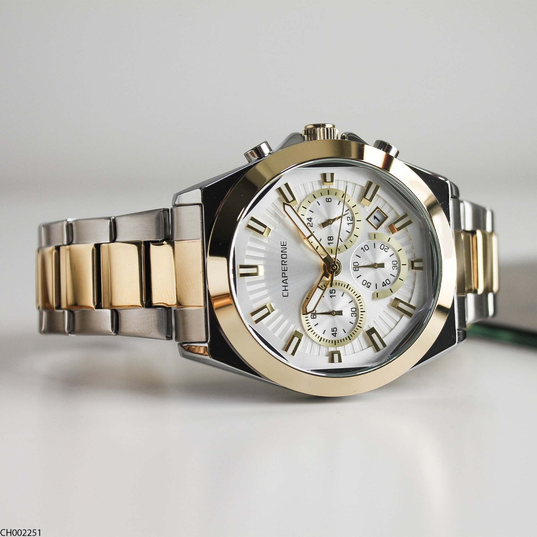 Chaperone CH002379 Steel Strap Men Watch