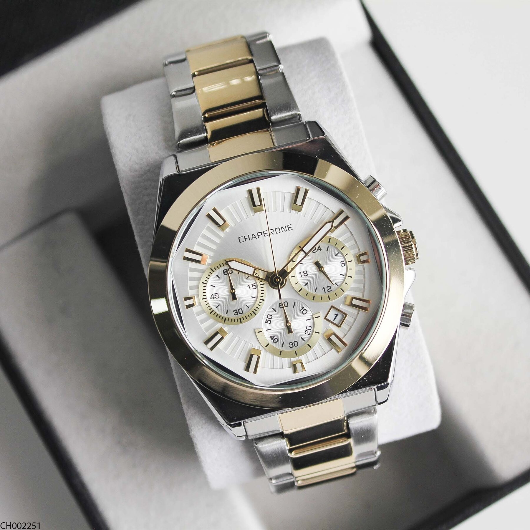 Chaperone CH002379 Steel Strap Men Watch