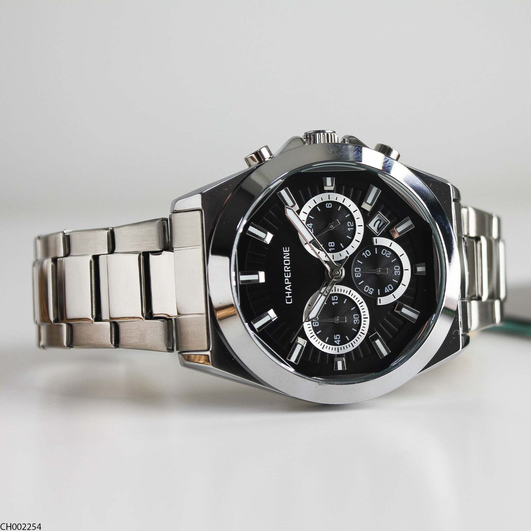 Chaperone CH002379 Steel Strap Men Watch