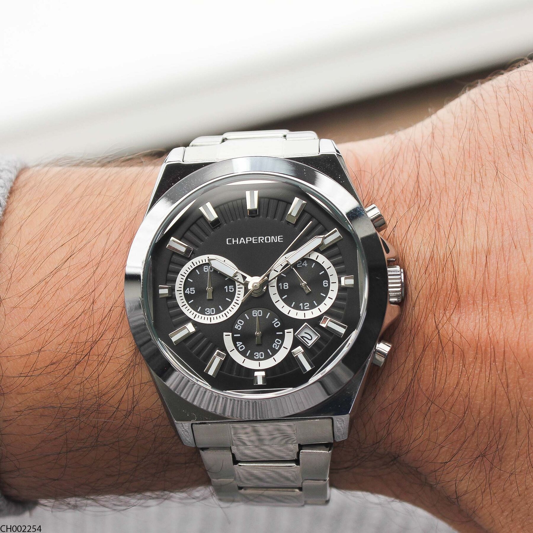 Chaperone CH002379 Steel Strap Men Watch