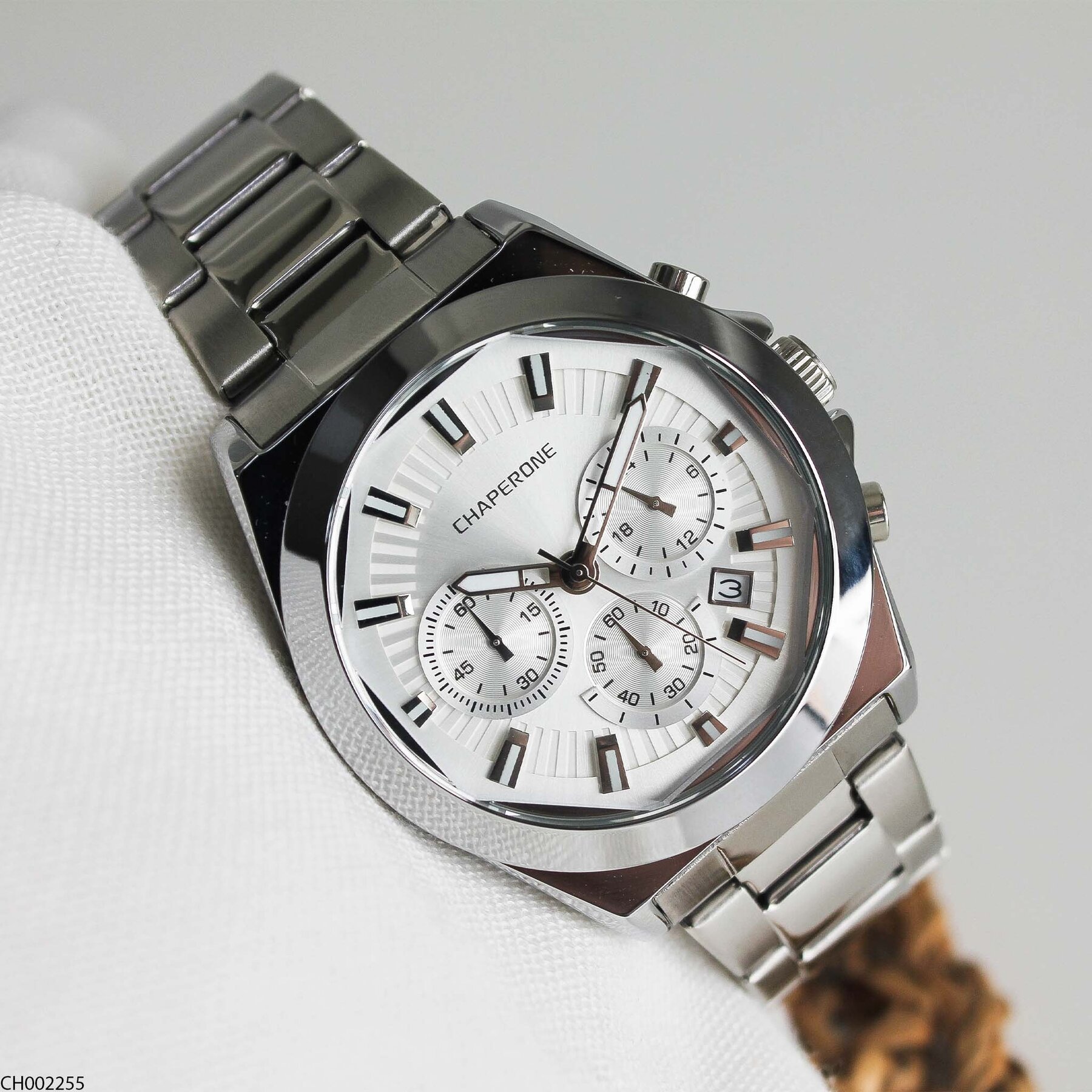 Chaperone CH002379 Steel Strap Men Watch