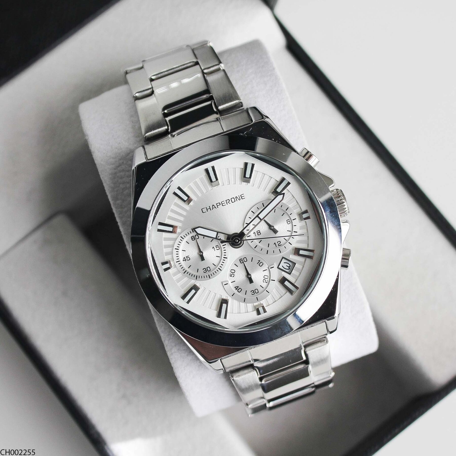 Chaperone CH002379 Steel Strap Men Watch