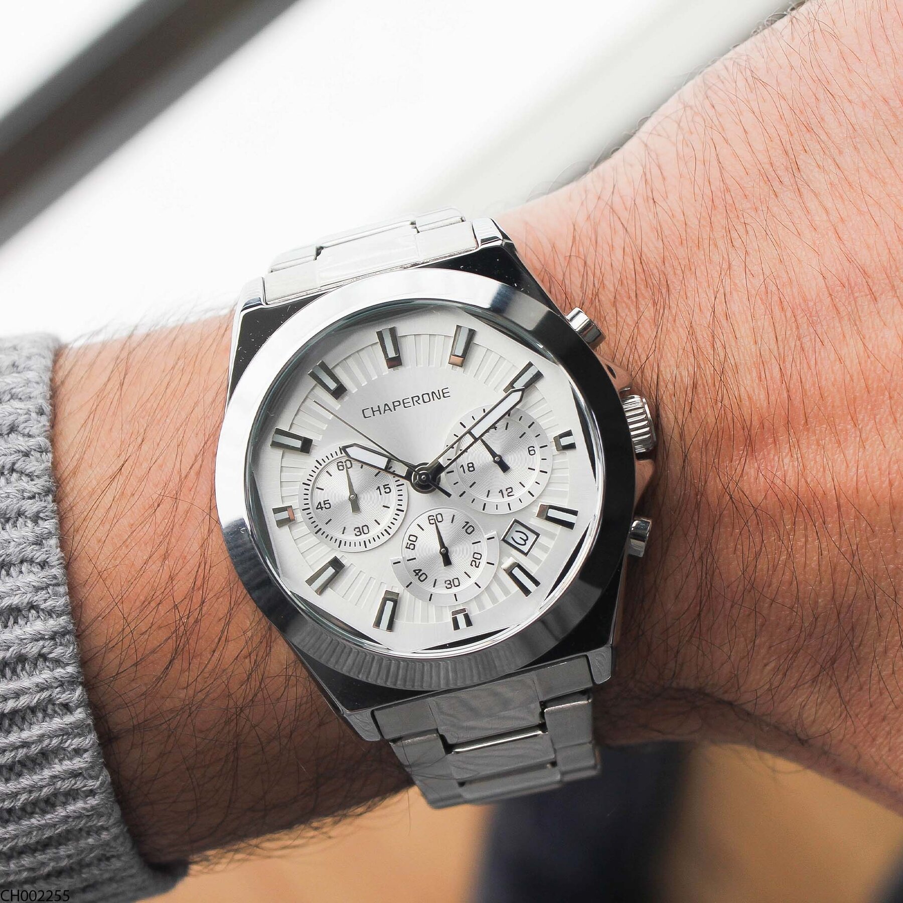 Chaperone CH002379 Steel Strap Men Watch