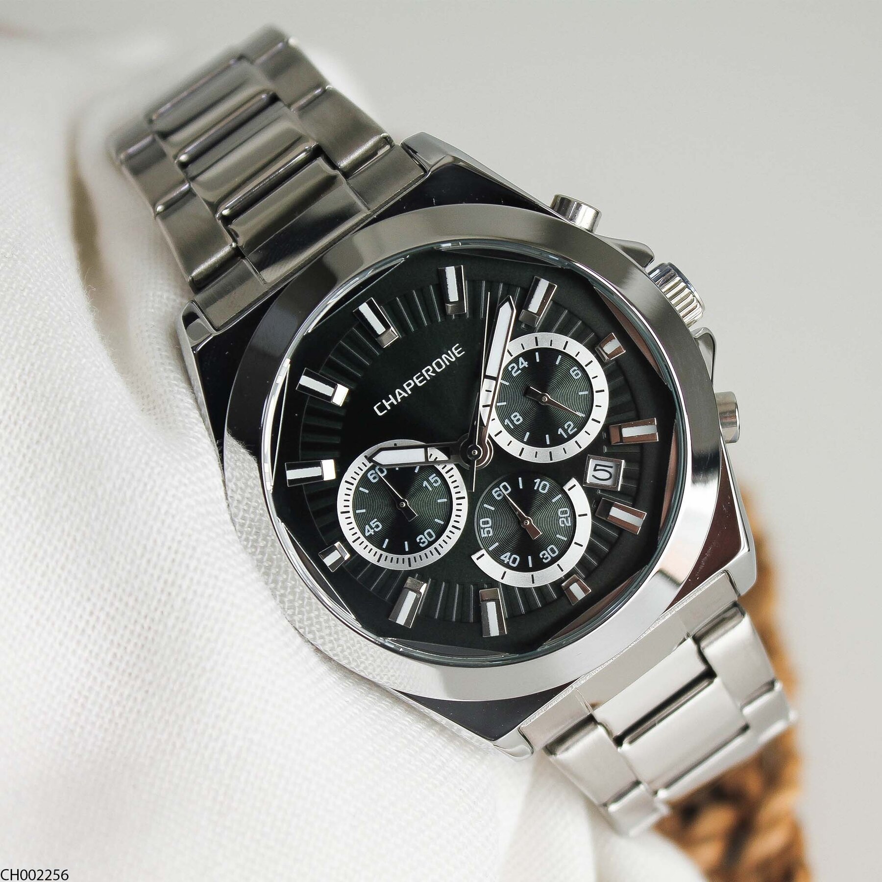 Chaperone CH002379 Steel Strap Men Watch