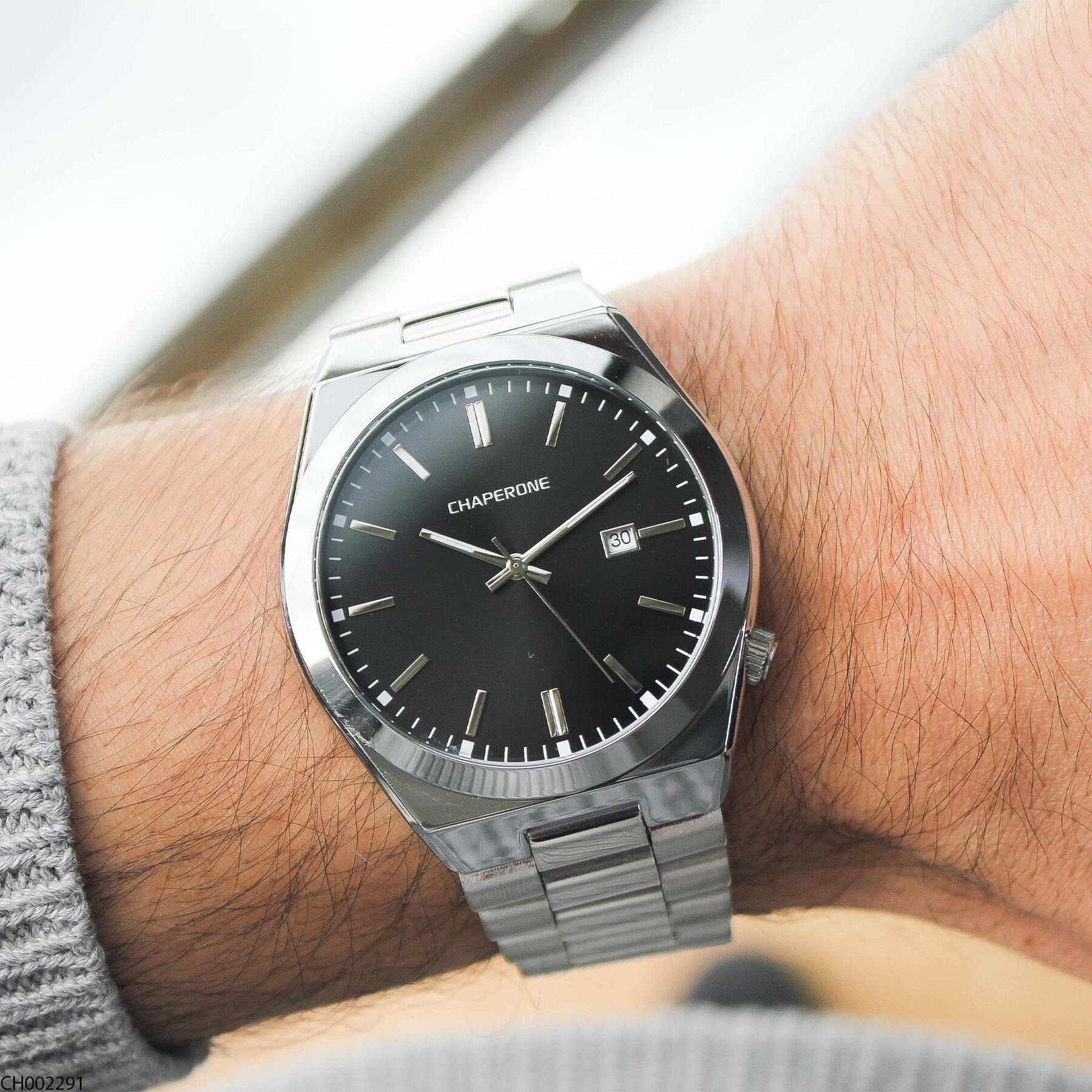 Chaperone CH002379 Steel Strap Men Watch