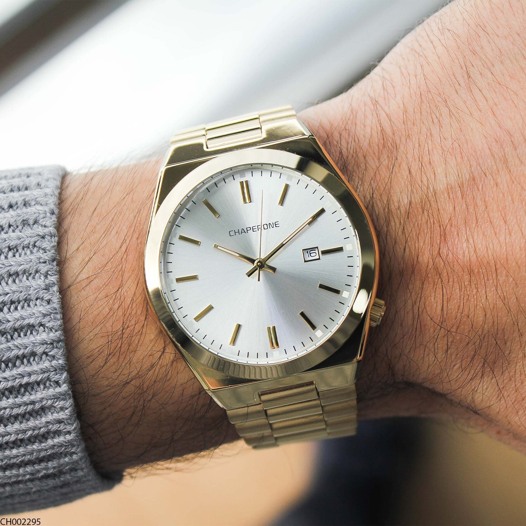 Chaperone CH002379 Steel Strap Men Watch