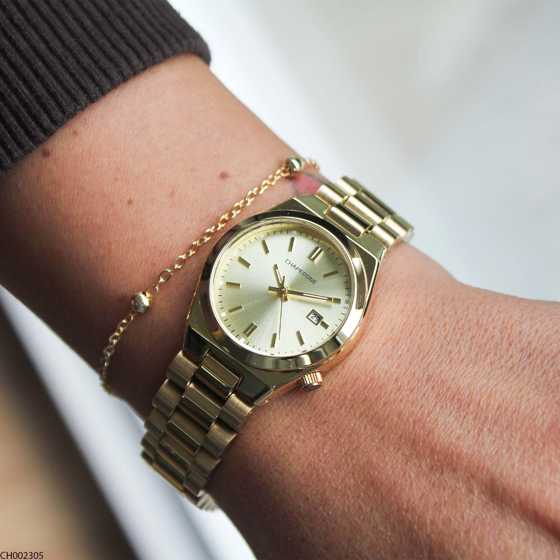 Chaperone CH002446 Steel Strap Women Watch