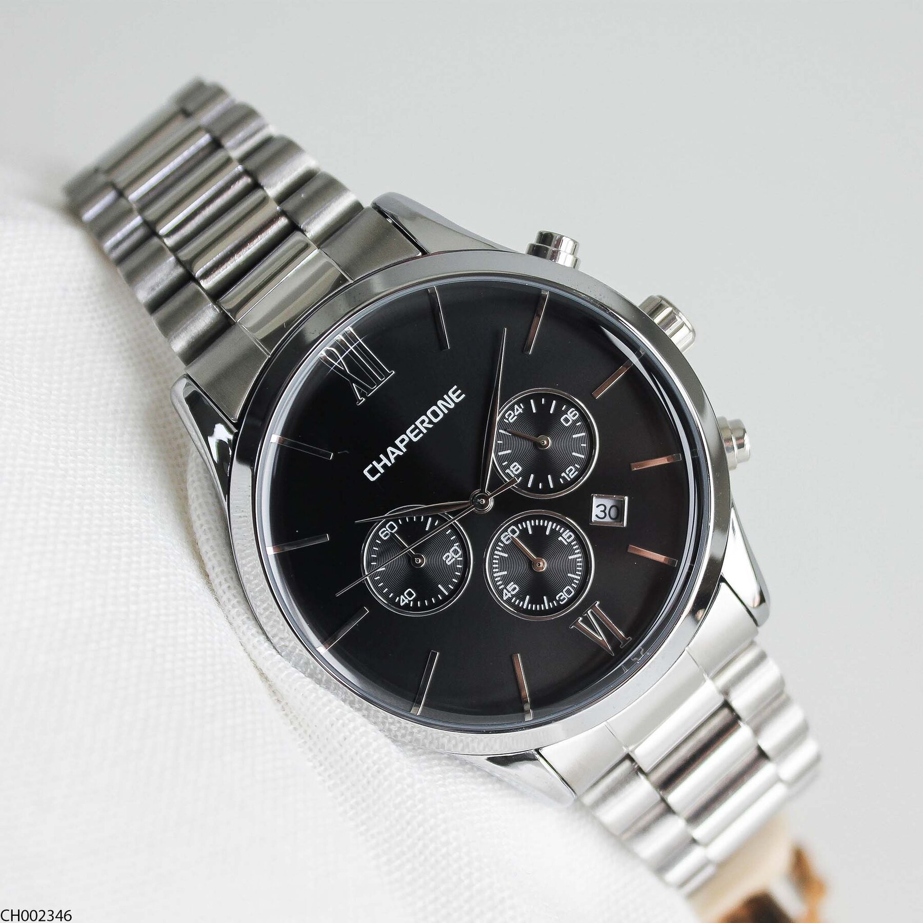 Chaperone CH002379 Steel Strap Men Watch