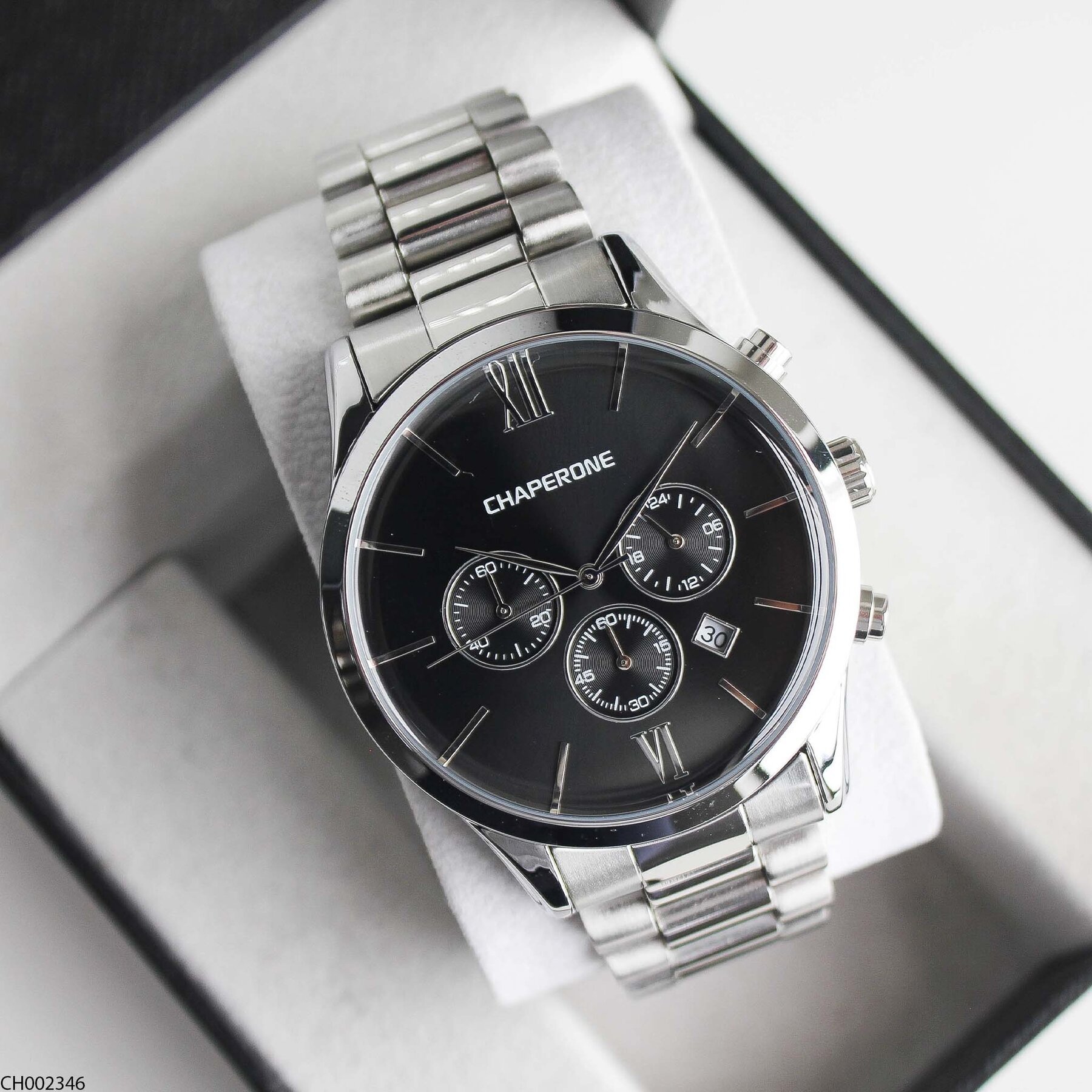 Chaperone CH002379 Steel Strap Men Watch