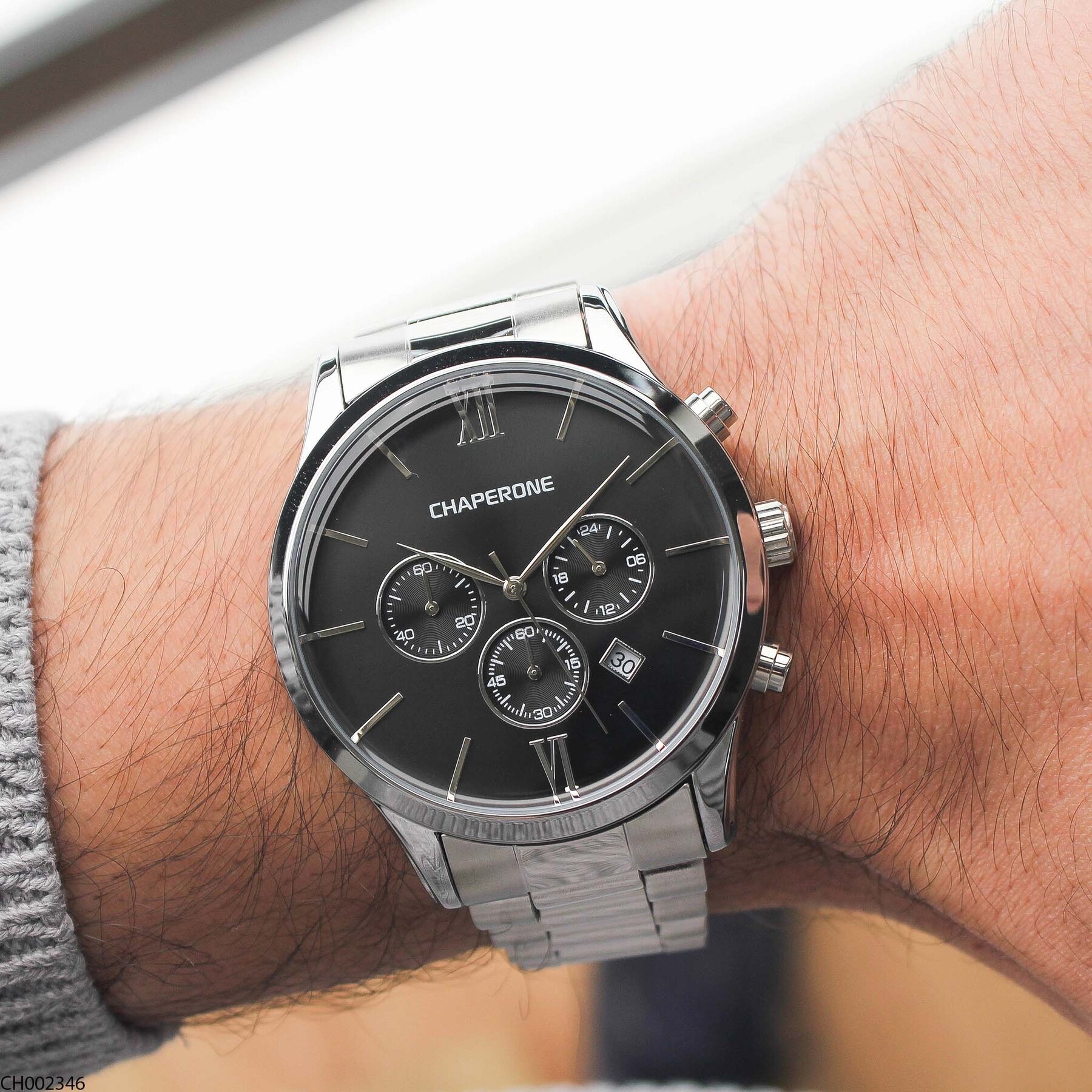 Chaperone CH002379 Steel Strap Men Watch