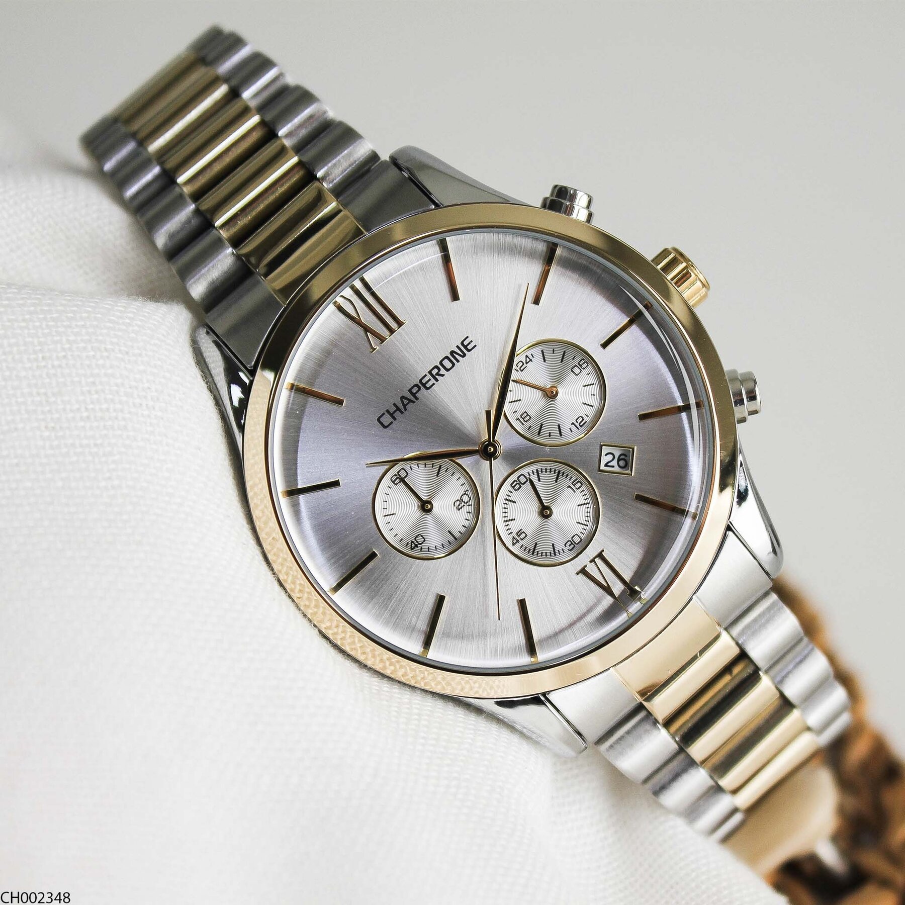 Chaperone CH002379 Steel Strap Men Watch