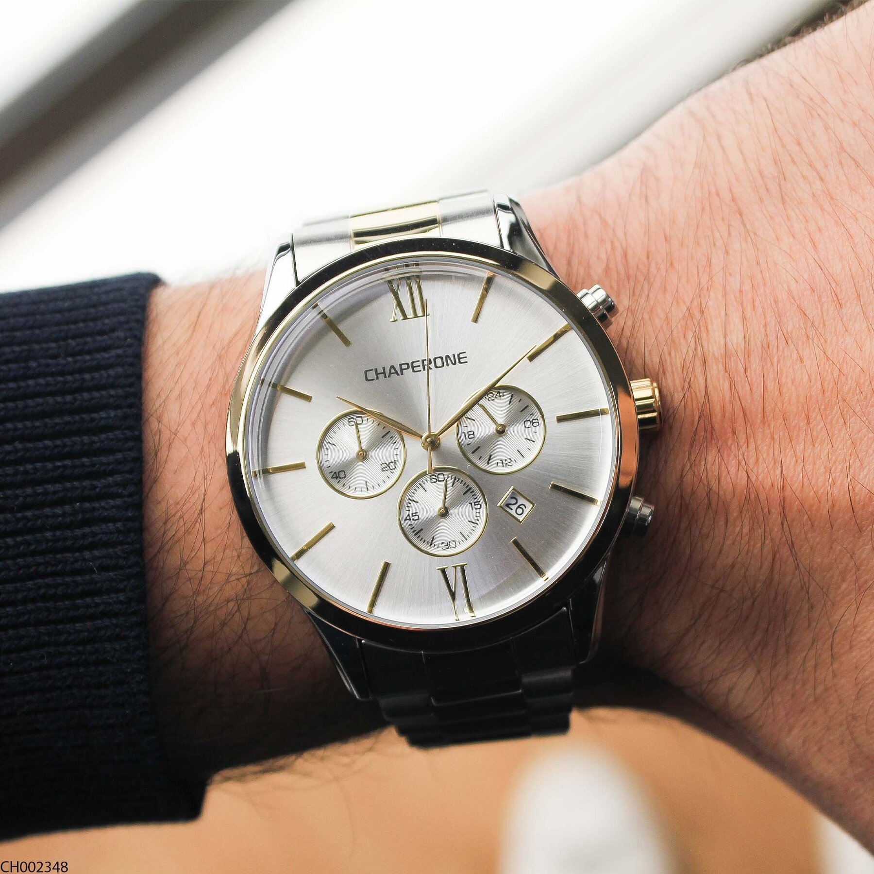 Chaperone CH002379 Steel Strap Men Watch