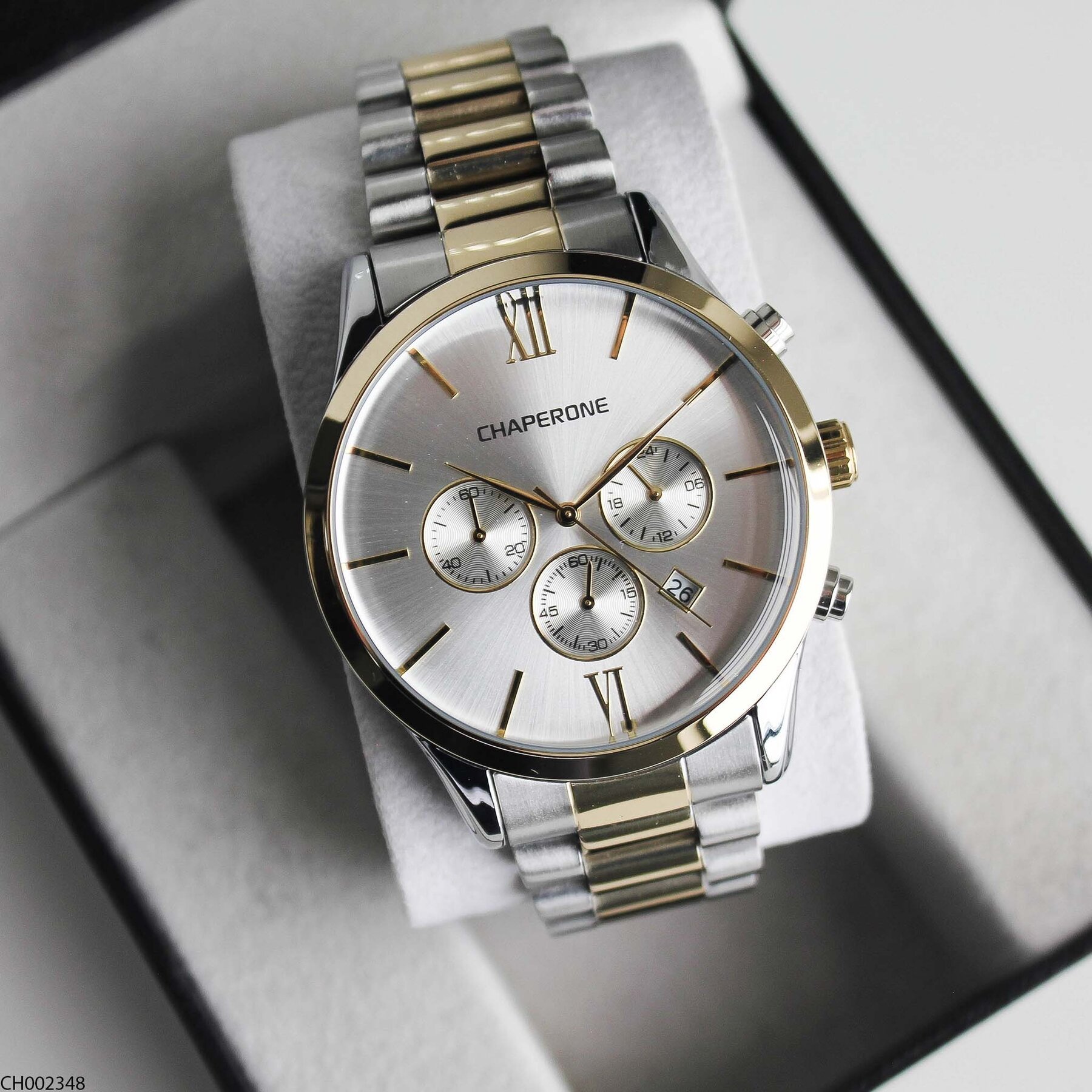 Chaperone CH002379 Steel Strap Men Watch