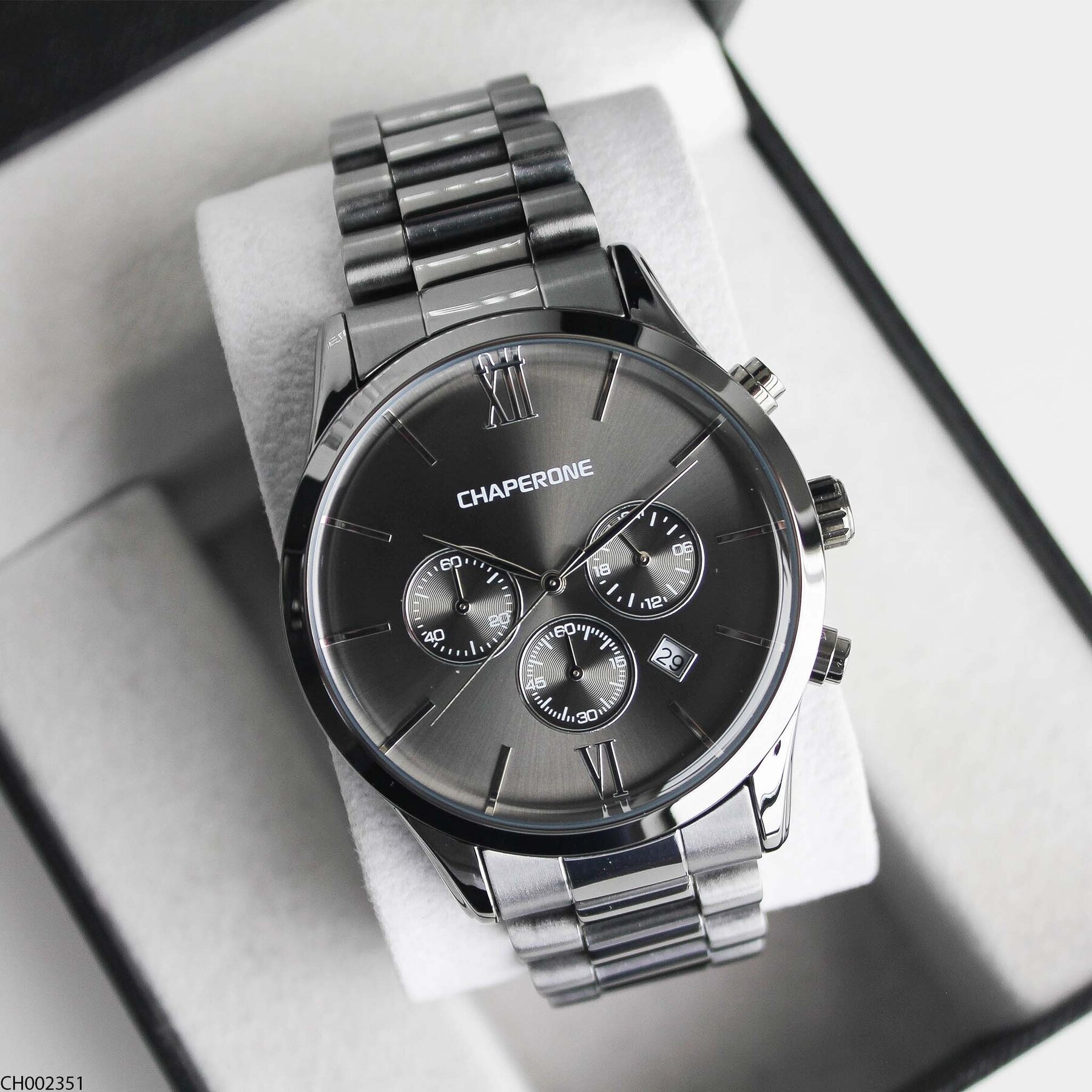 Chaperone CH002379 Steel Strap Men Watch