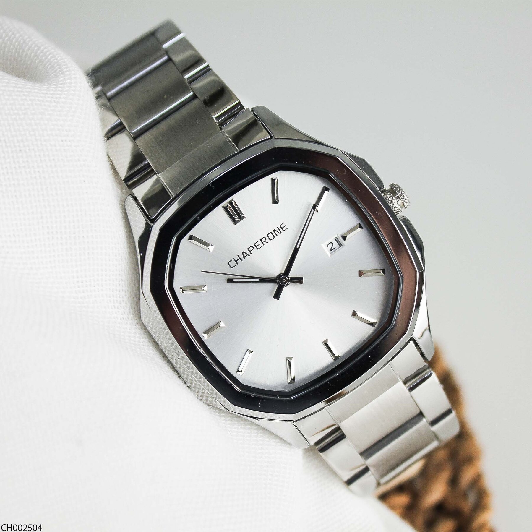 Chaperone CH002379 Steel Strap Men Watch