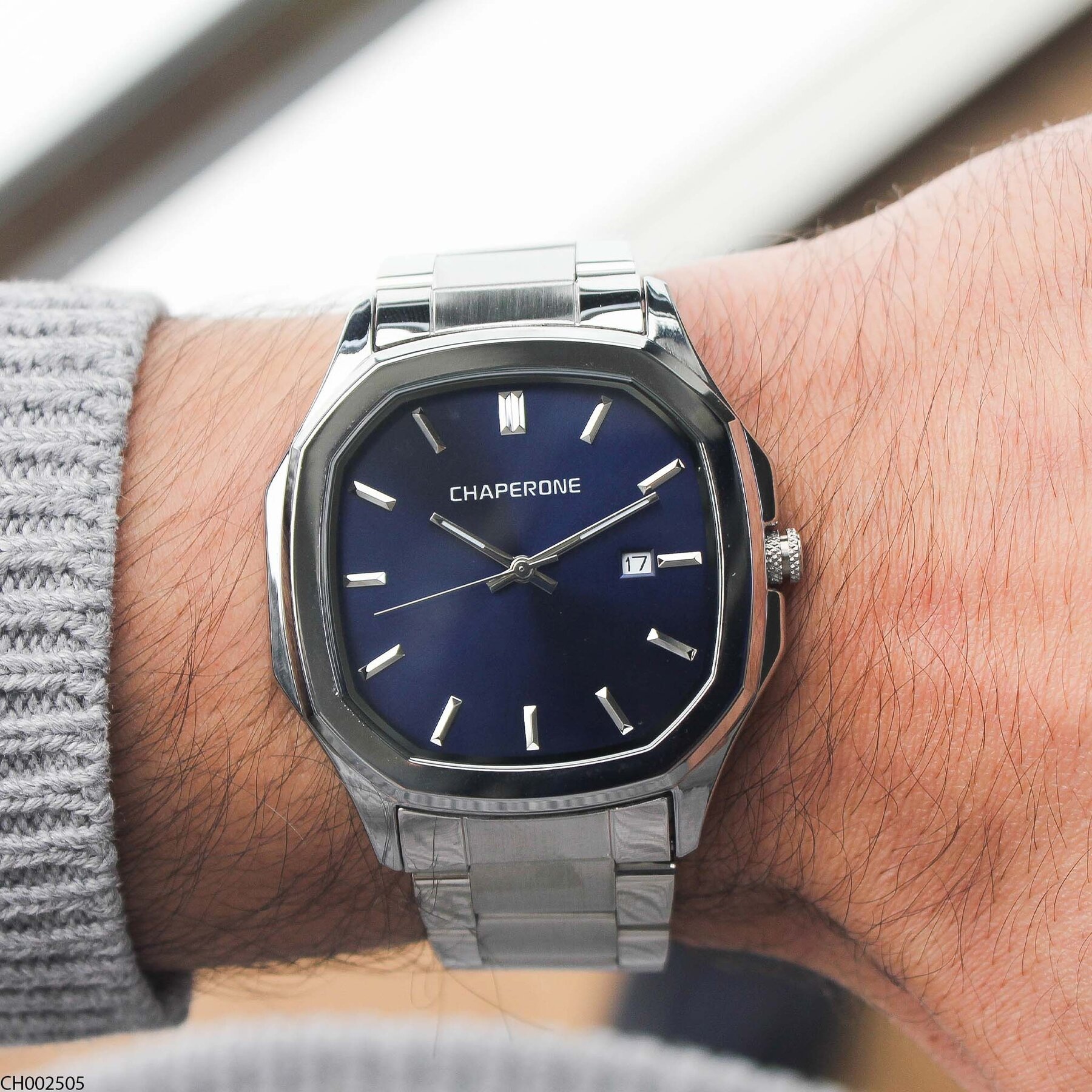 Chaperone CH002379 Steel Strap Men Watch