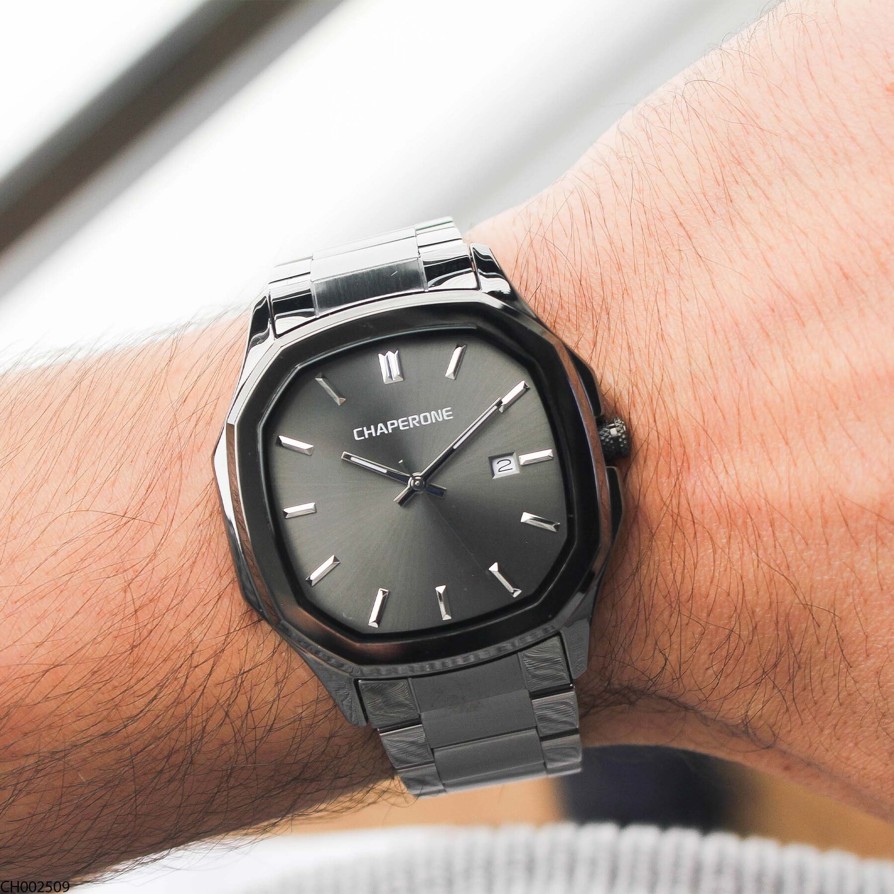 Chaperone CH002379 Steel Strap Men Watch