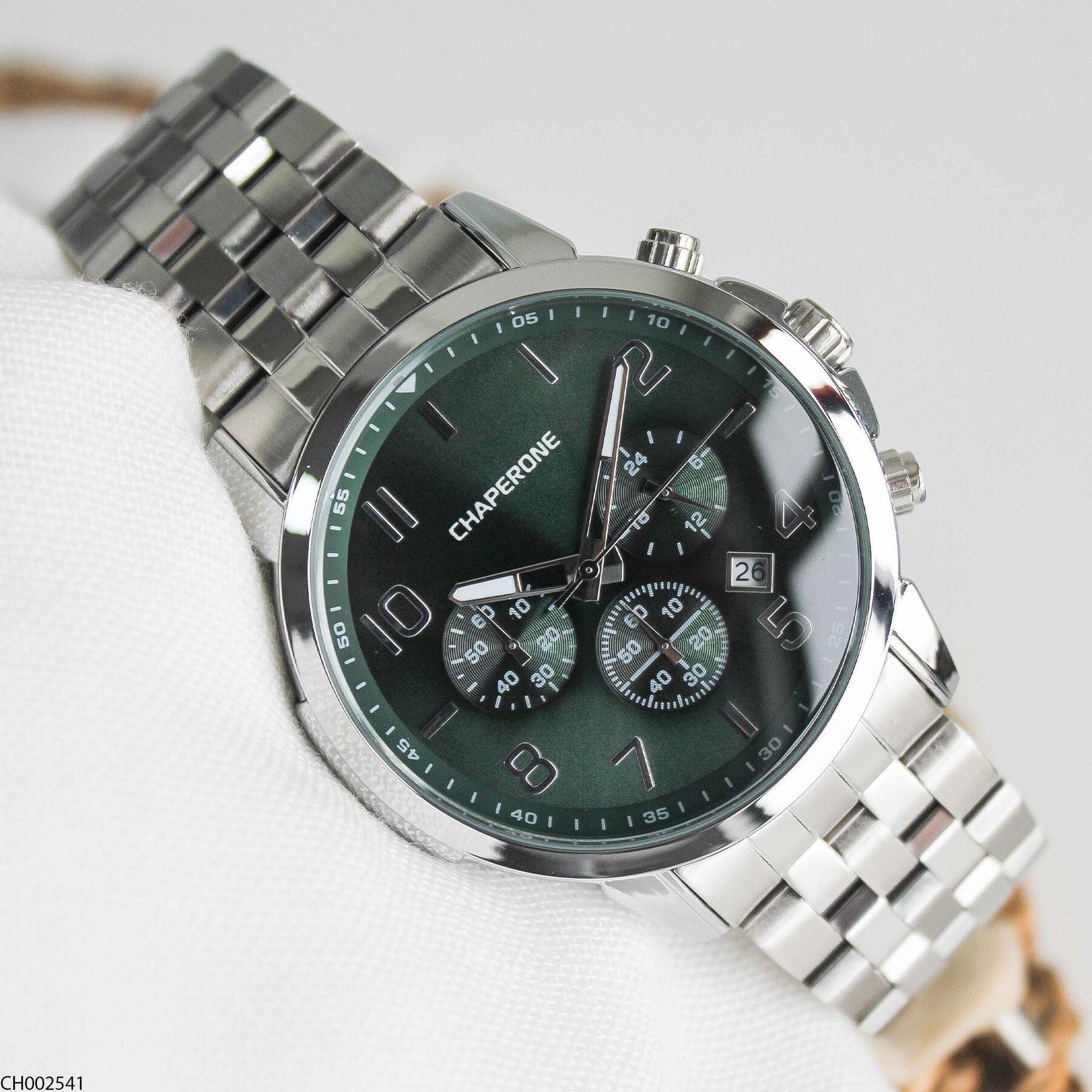 Chaperone CH002379 Steel Strap Men Watch