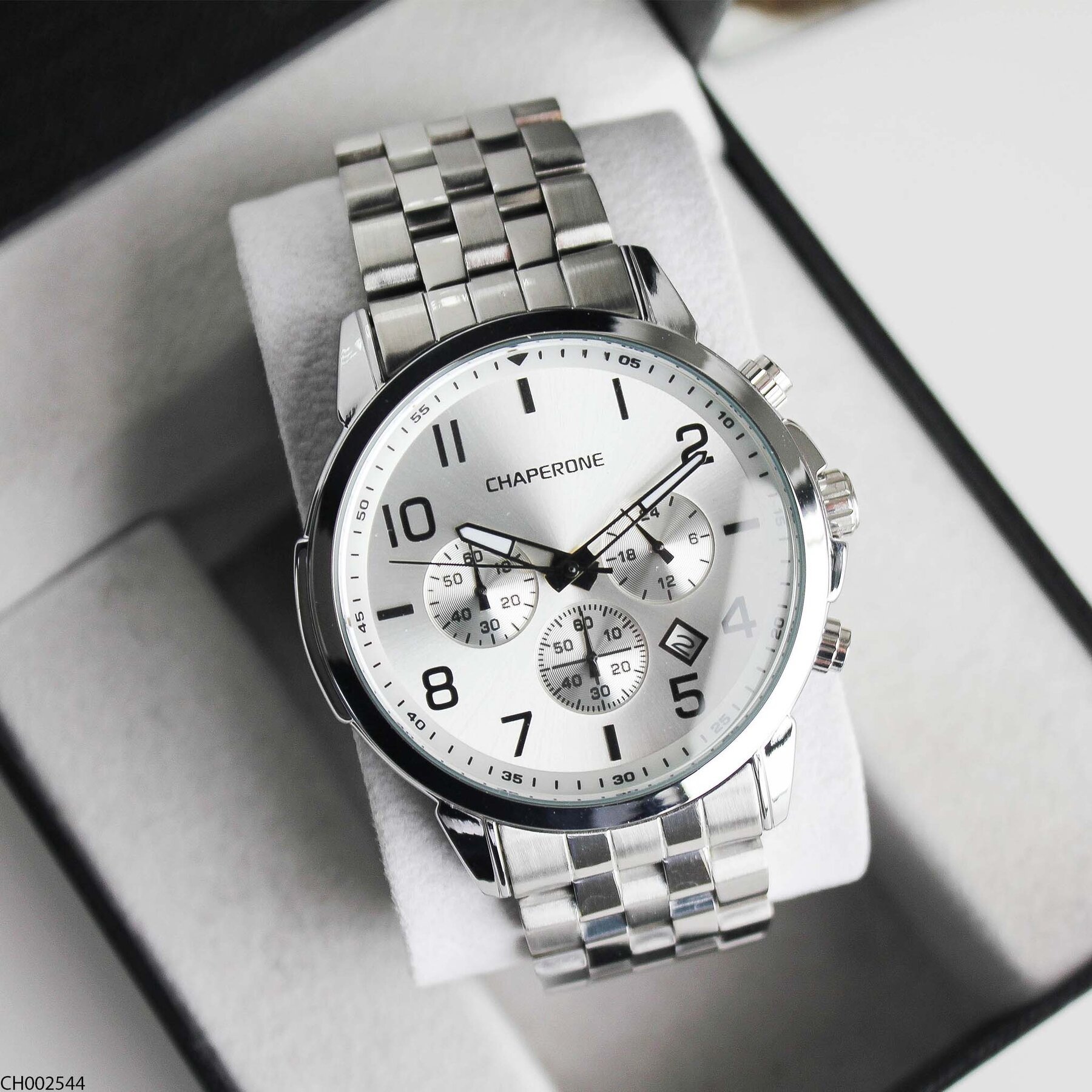 Chaperone CH002379 Steel Strap Men Watch