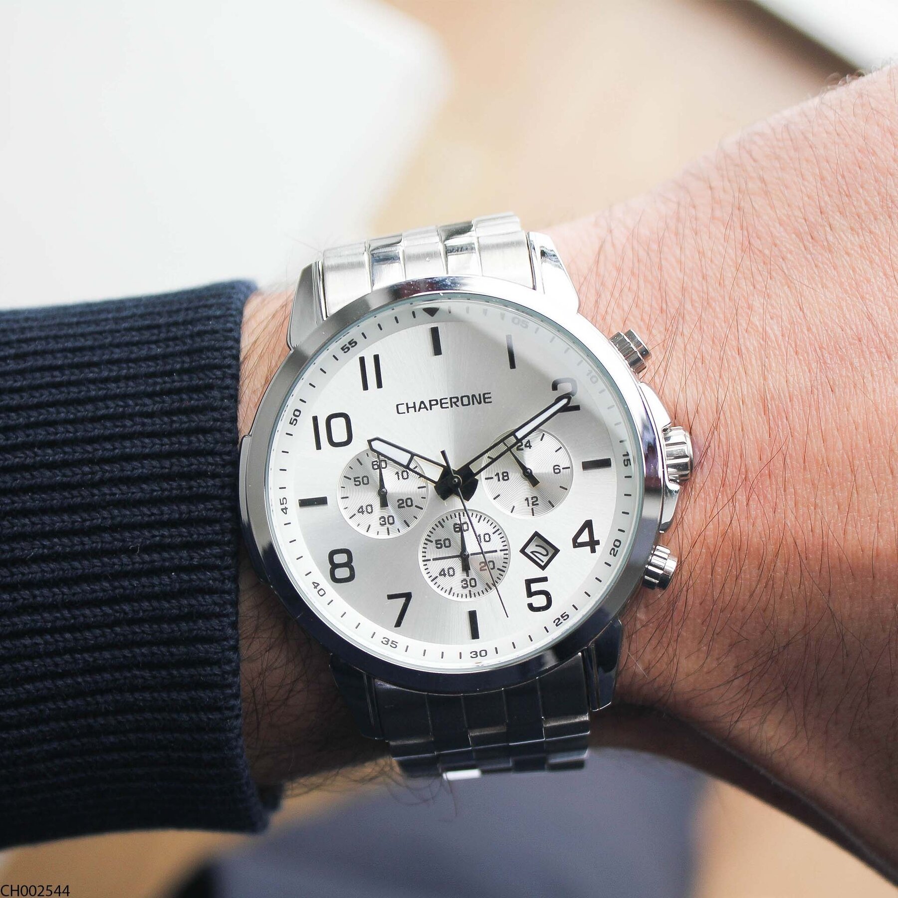 Chaperone CH002379 Steel Strap Men Watch