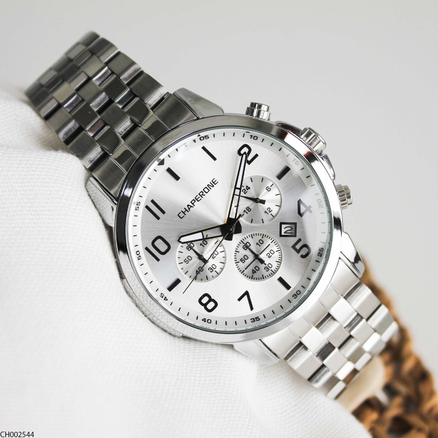 Chaperone CH002379 Steel Strap Men Watch