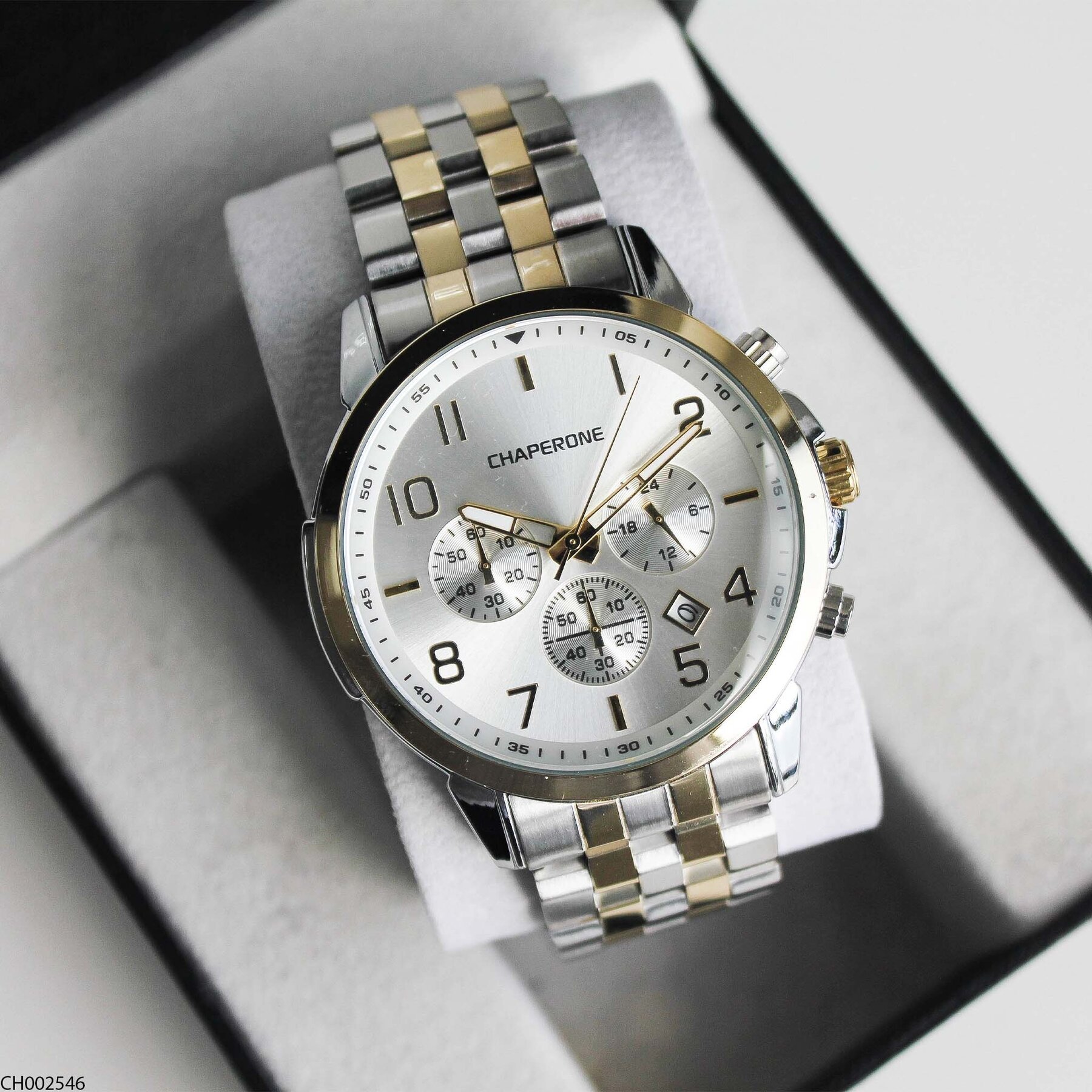 Chaperone CH002379 Steel Strap Men Watch