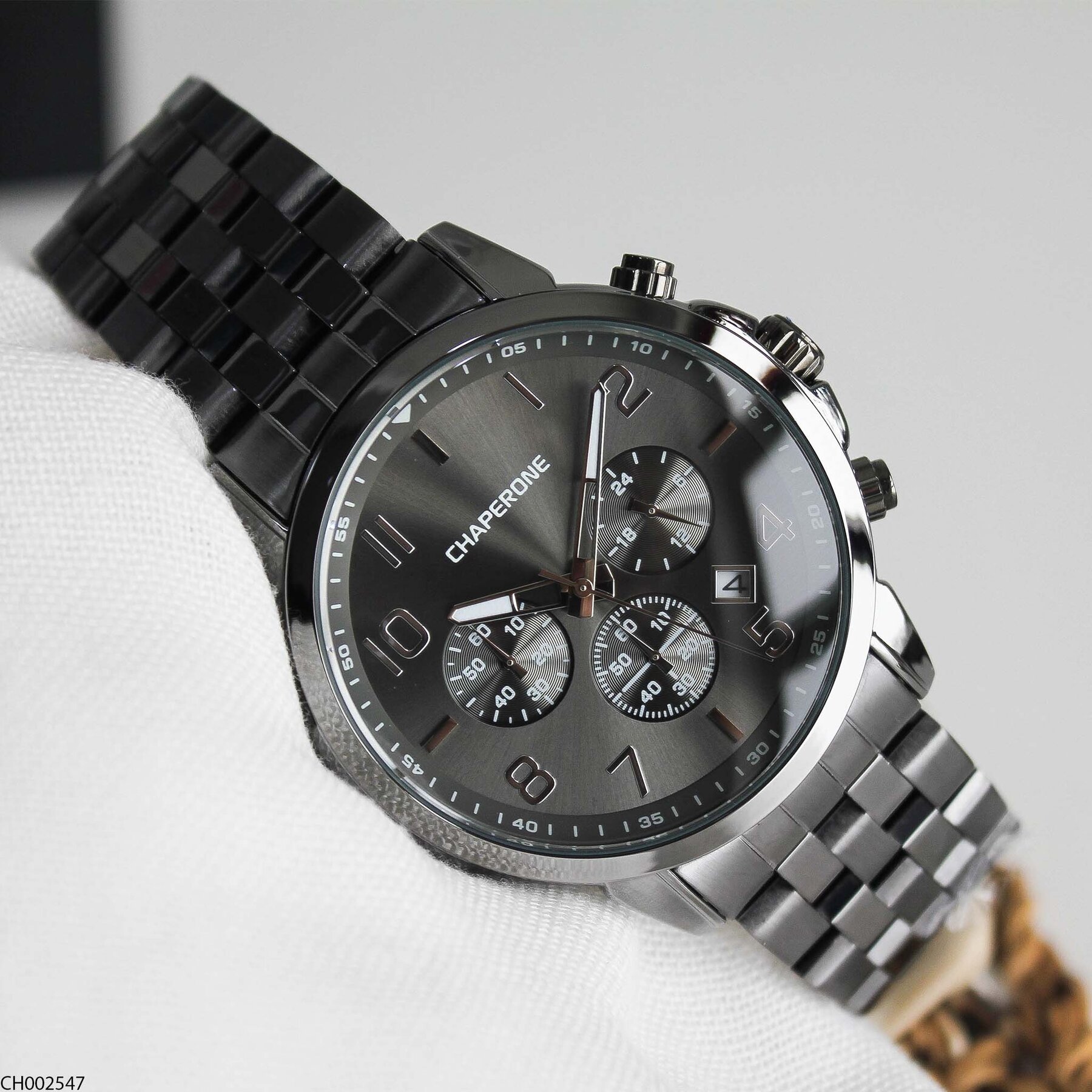 Chaperone CH002379 Steel Strap Men Watch