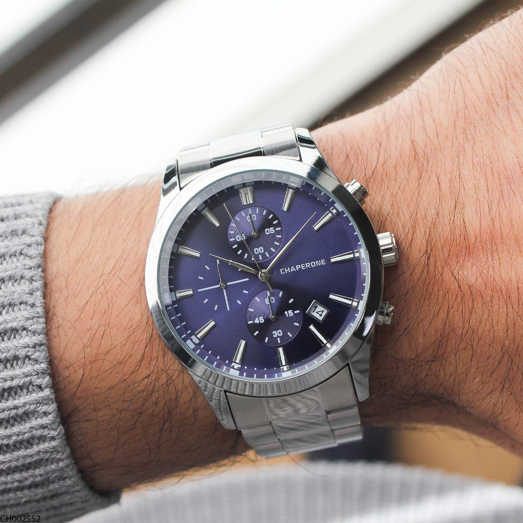 Chaperone CH002379 Steel Strap Men Watch