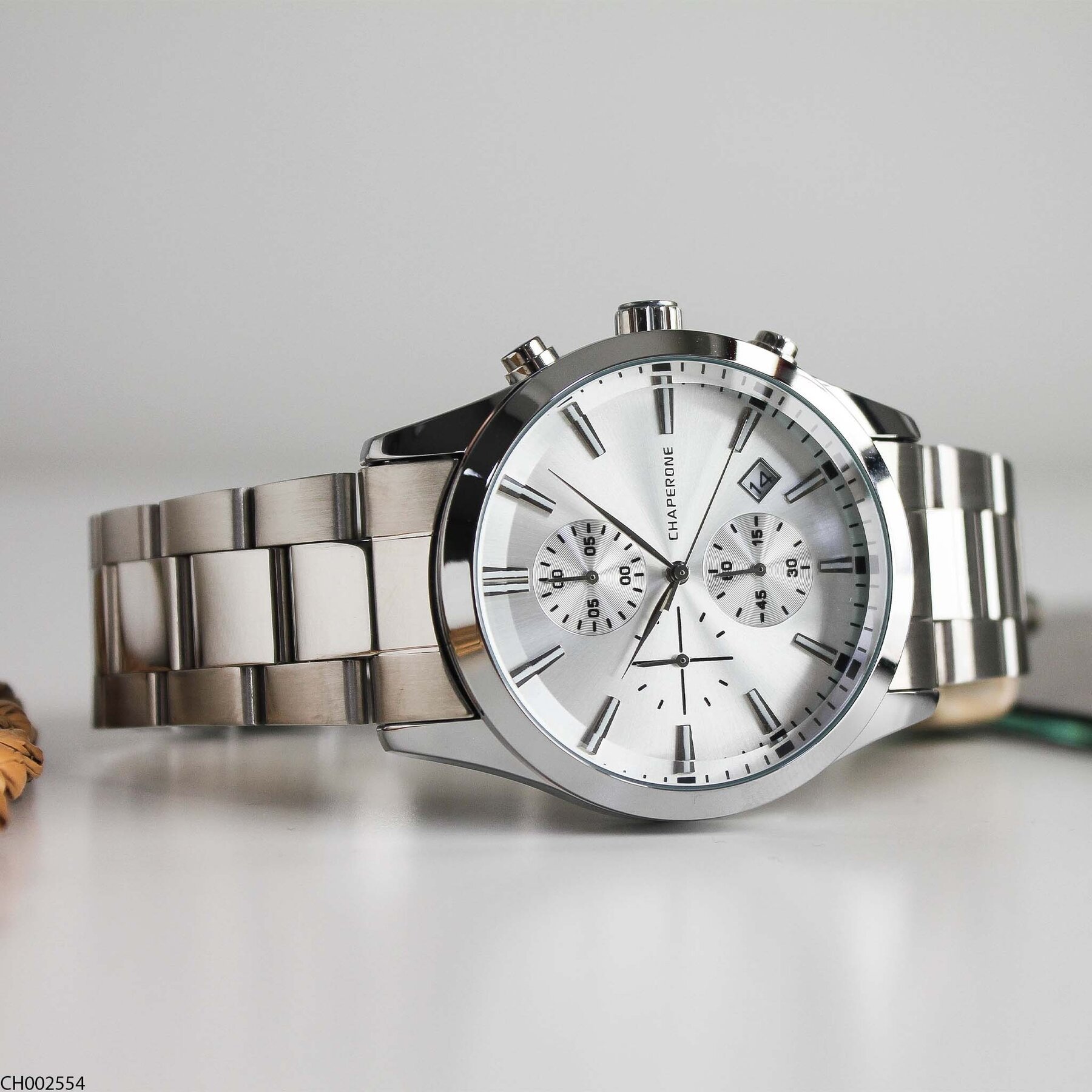 Chaperone CH002379 Steel Strap Men Watch