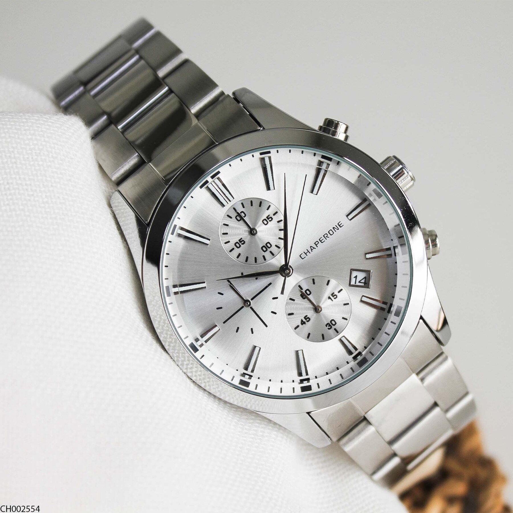 Chaperone CH002379 Steel Strap Men Watch