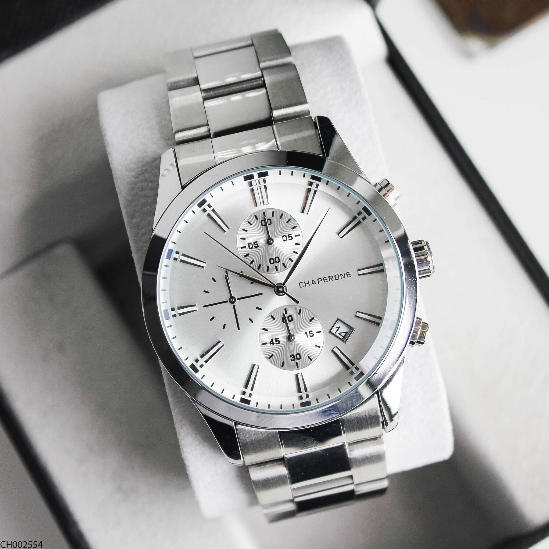 Chaperone CH002379 Steel Strap Men Watch