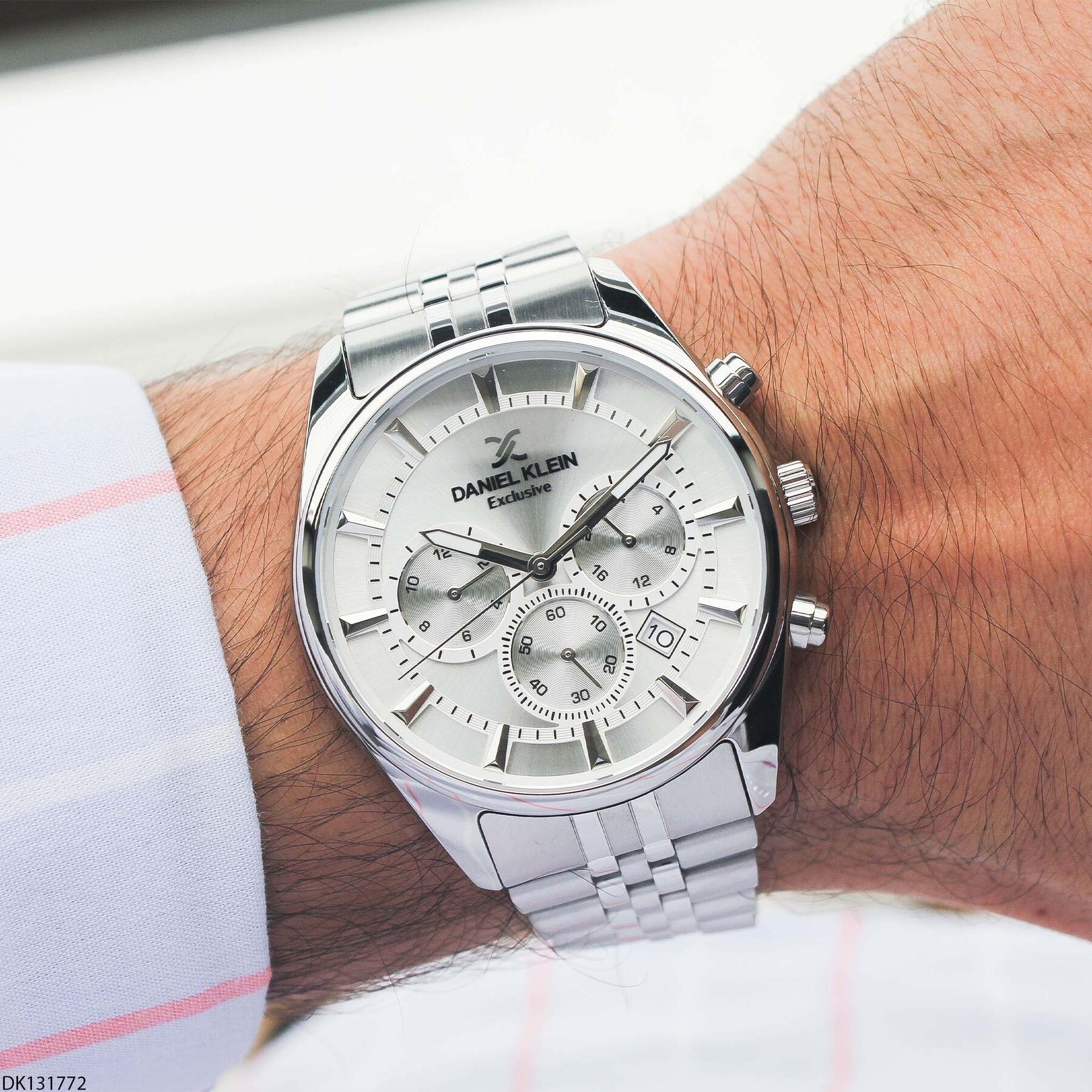 Daniel Klein DK453126 Steel Strap Men Watch