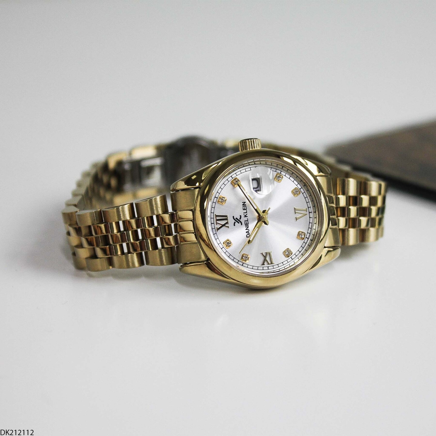 Daniel Klein DK327359 Leather Strap Women Watch