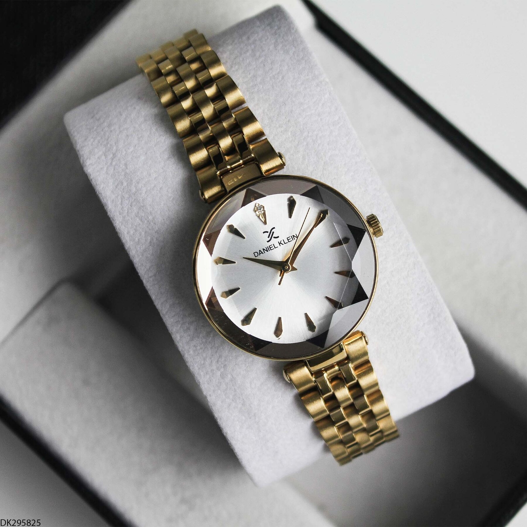 Daniel Klein DK327359 Leather Strap Women Watch