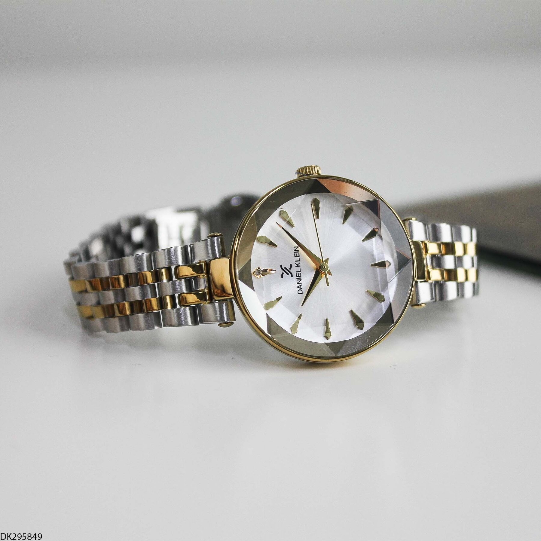 Daniel Klein DK327359 Leather Strap Women Watch