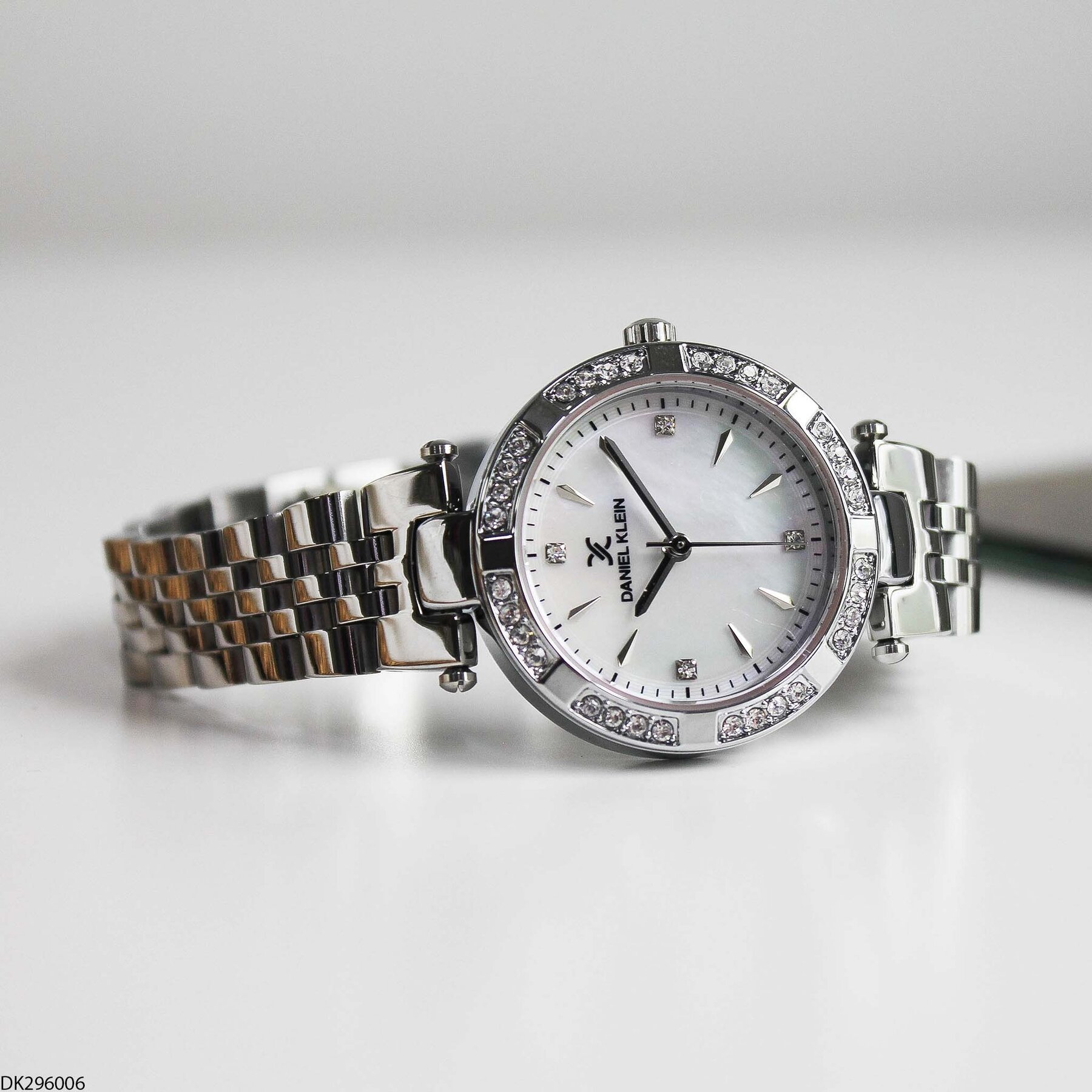 Daniel Klein DK327359 Leather Strap Women Watch